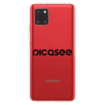 Picasee silikónový prehľadný obal pre Samsung Galaxy Note 10 Lite N770F - Picasee - new logo - black