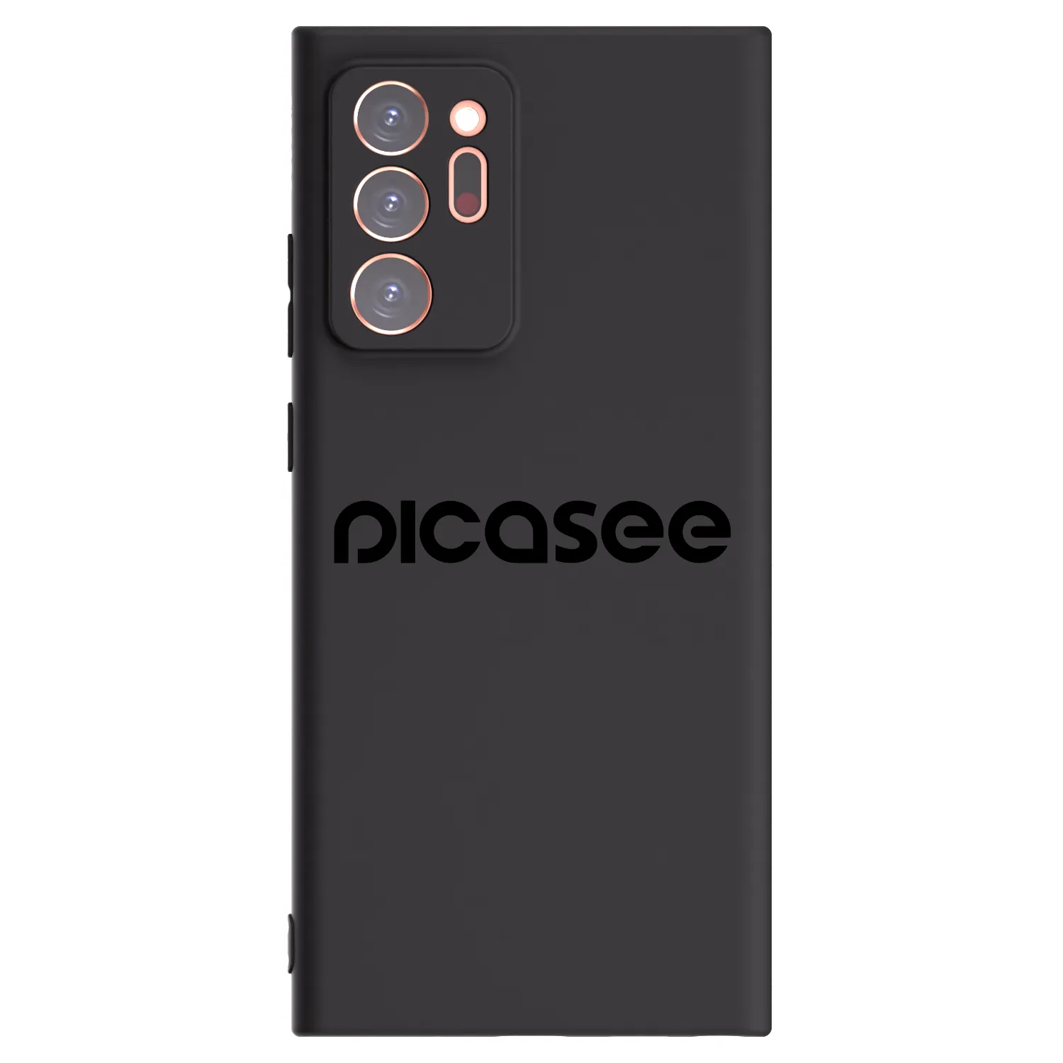 Picasee silikónový čierny obal pre Samsung Galaxy Note 20 Ultra - Picasee - new logo - black