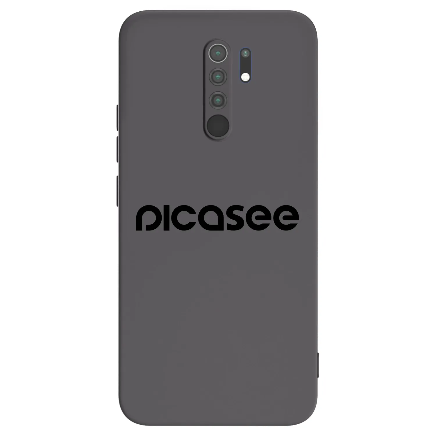 Picasee silikónový čierny obal pre Xiaomi Redmi 9 - Picasee - new logo - black