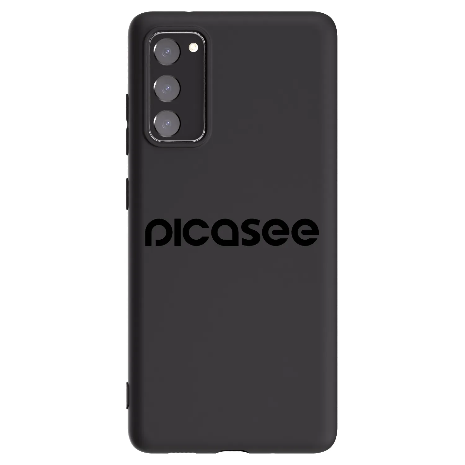 Picasee silikónový čierny obal pre Samsung Galaxy S20 FE - Picasee - new logo - black