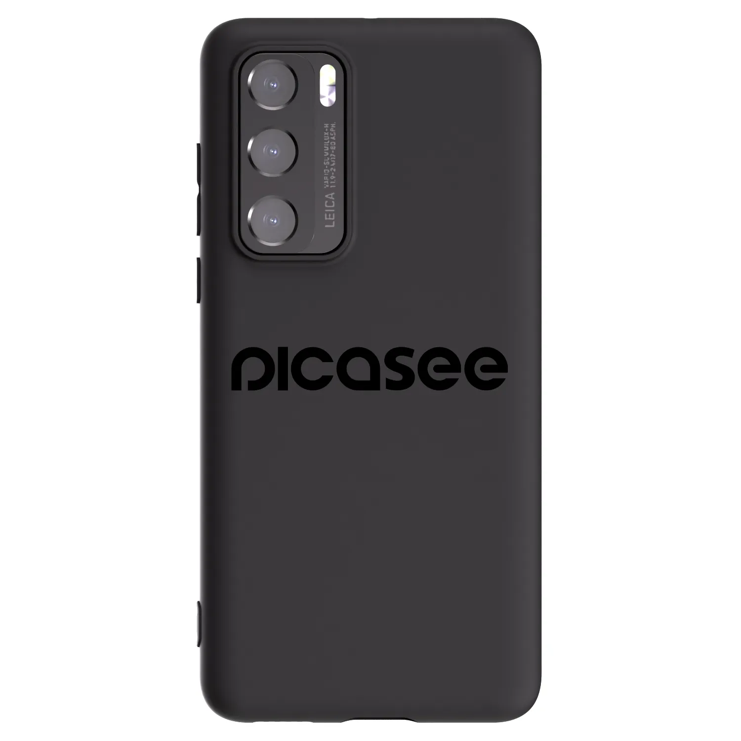 Picasee silikónový čierny obal pre Huawei P40 - Picasee - new logo - black