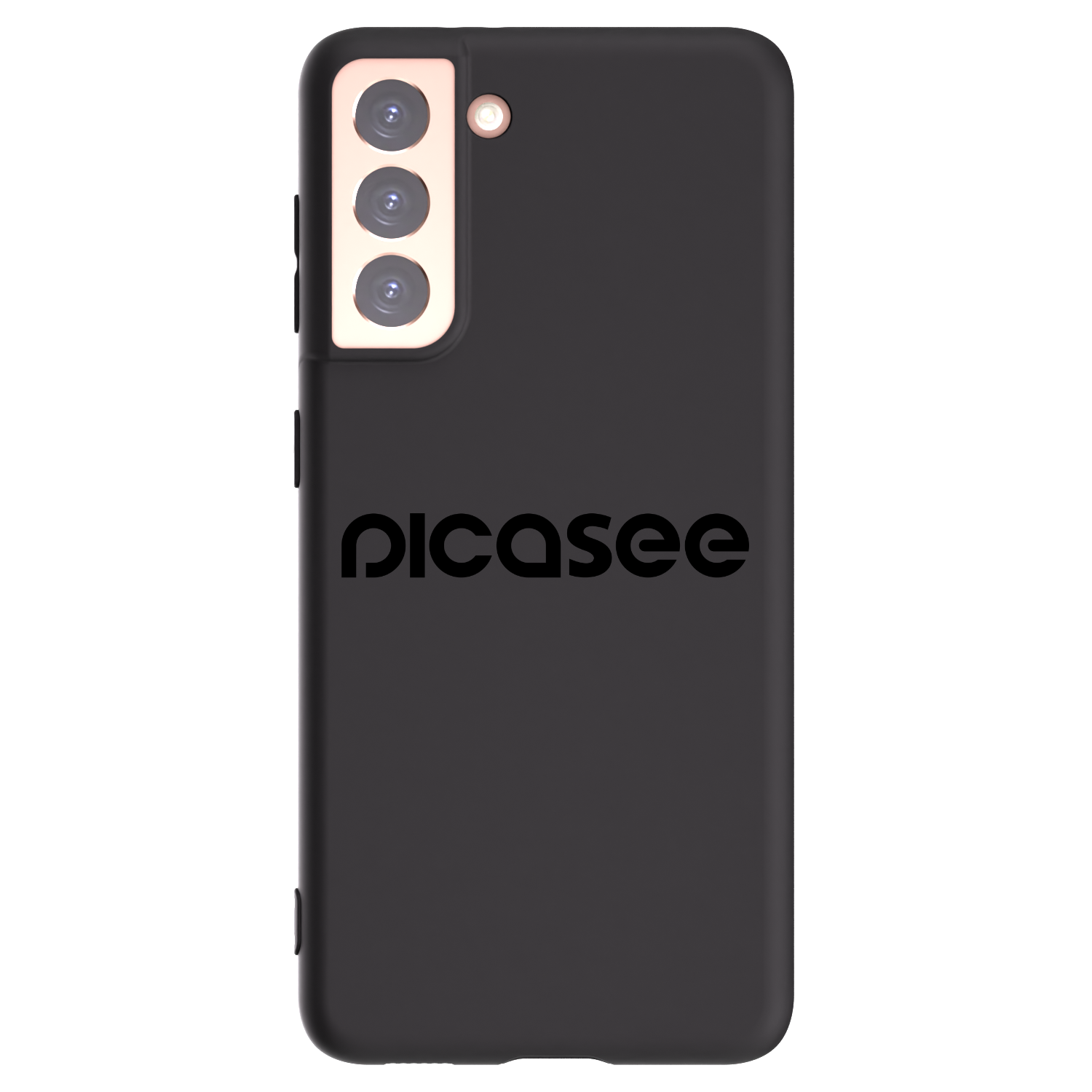 Silikónový čierny obal pre Samsung Galaxy S21 5G G991B - Picasee - new logo - black