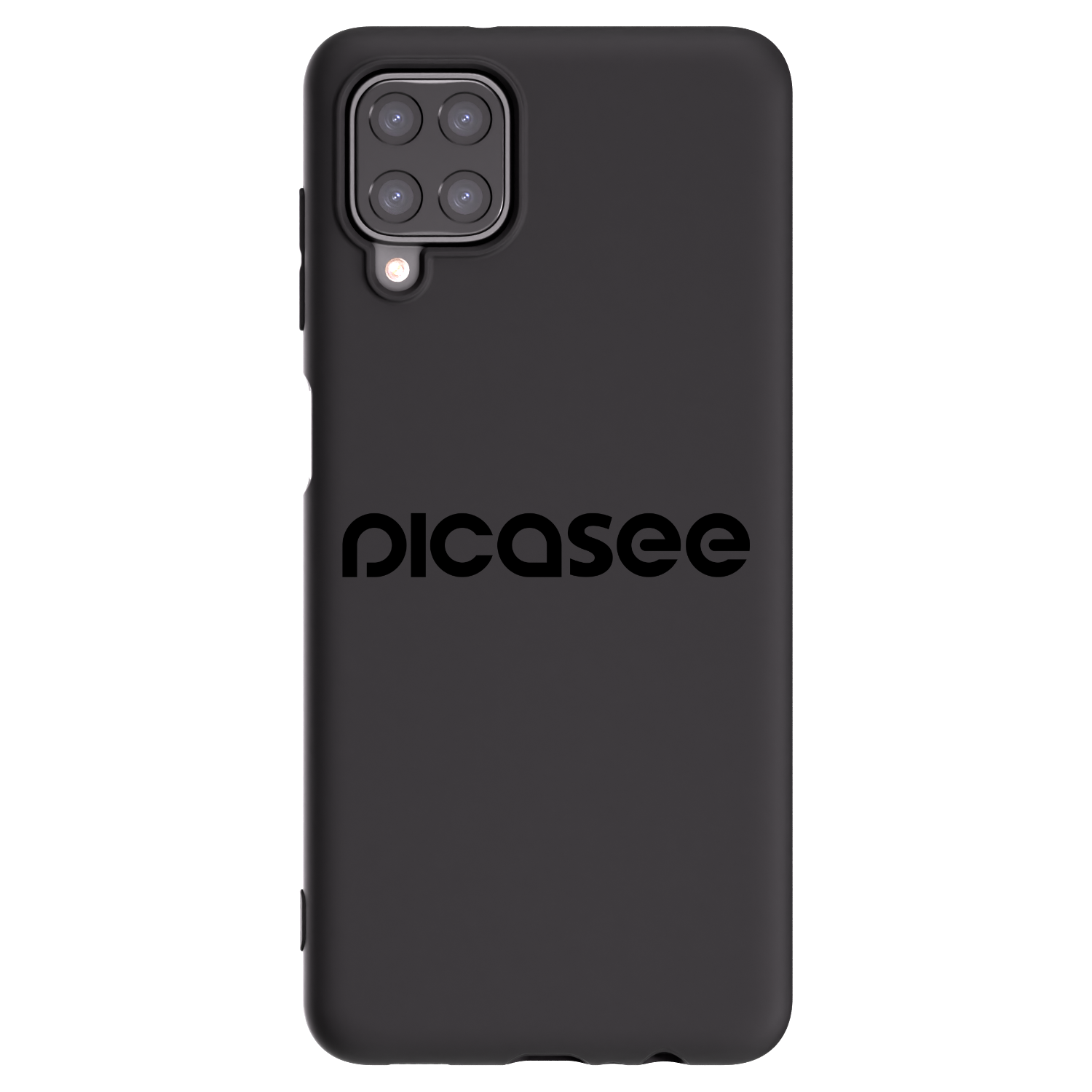 Picasee silikónový čierny obal pre Samsung Galaxy A12 A125F - Picasee - new logo - black
