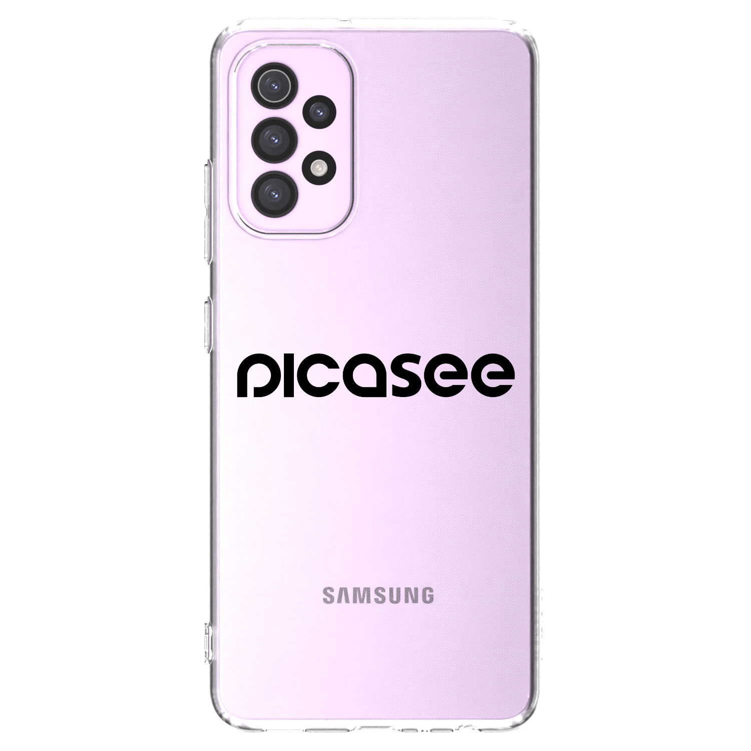 Picasee silikónový prehľadný obal pre Samsung Galaxy A32 5G A326B - Picasee - new logo - black