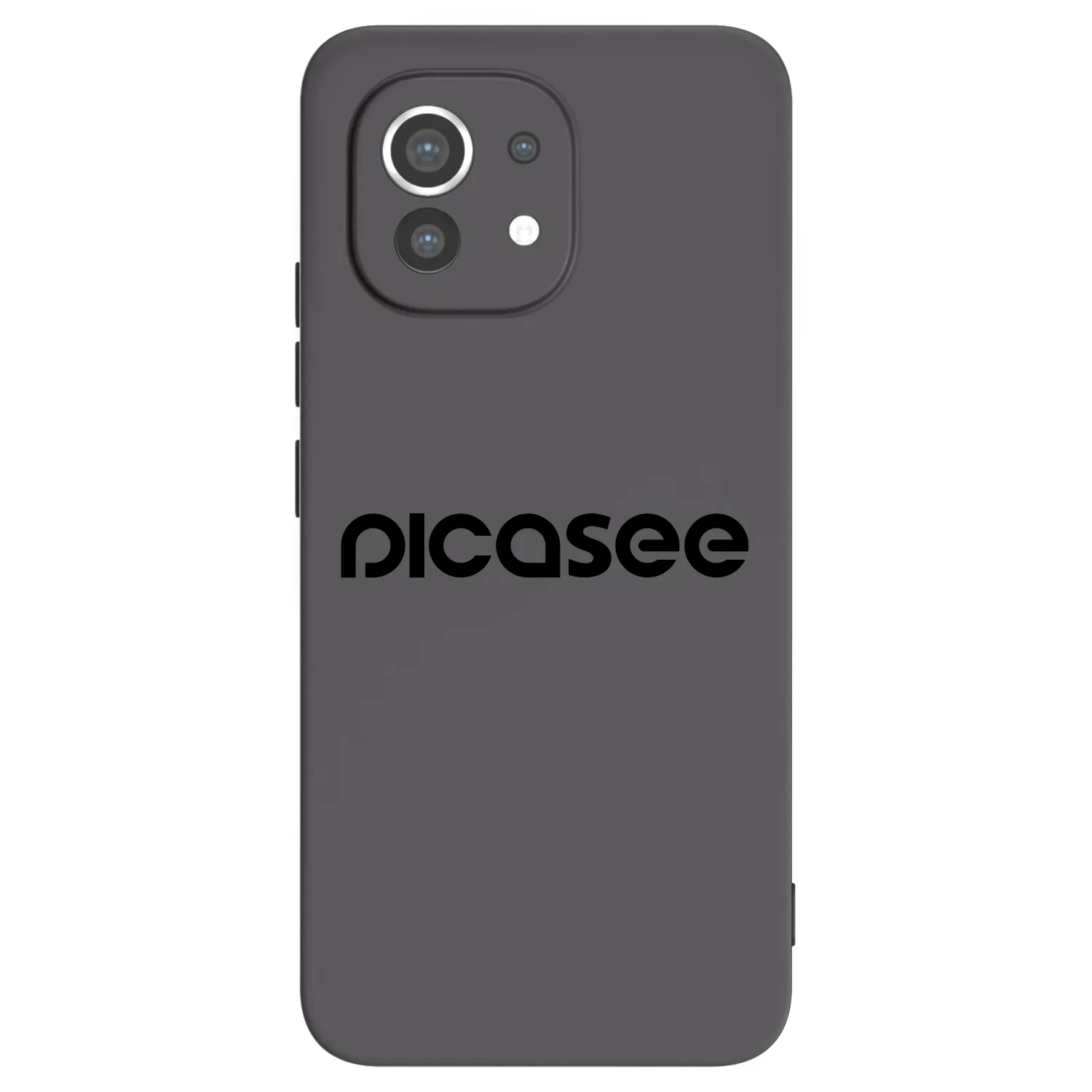 Picasee silikónový čierny obal pre Xiaomi Mi 11 - Picasee - new logo - black