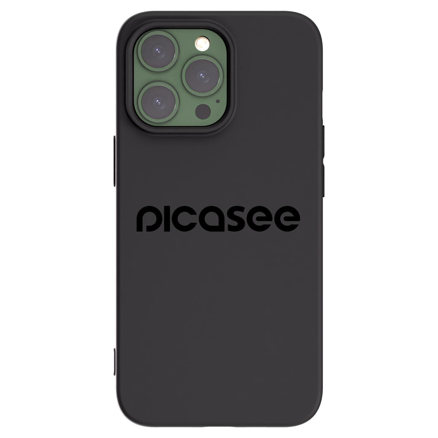 Picasee silikónový čierny obal pre Apple iPhone 13 Pro - Picasee - new logo - black