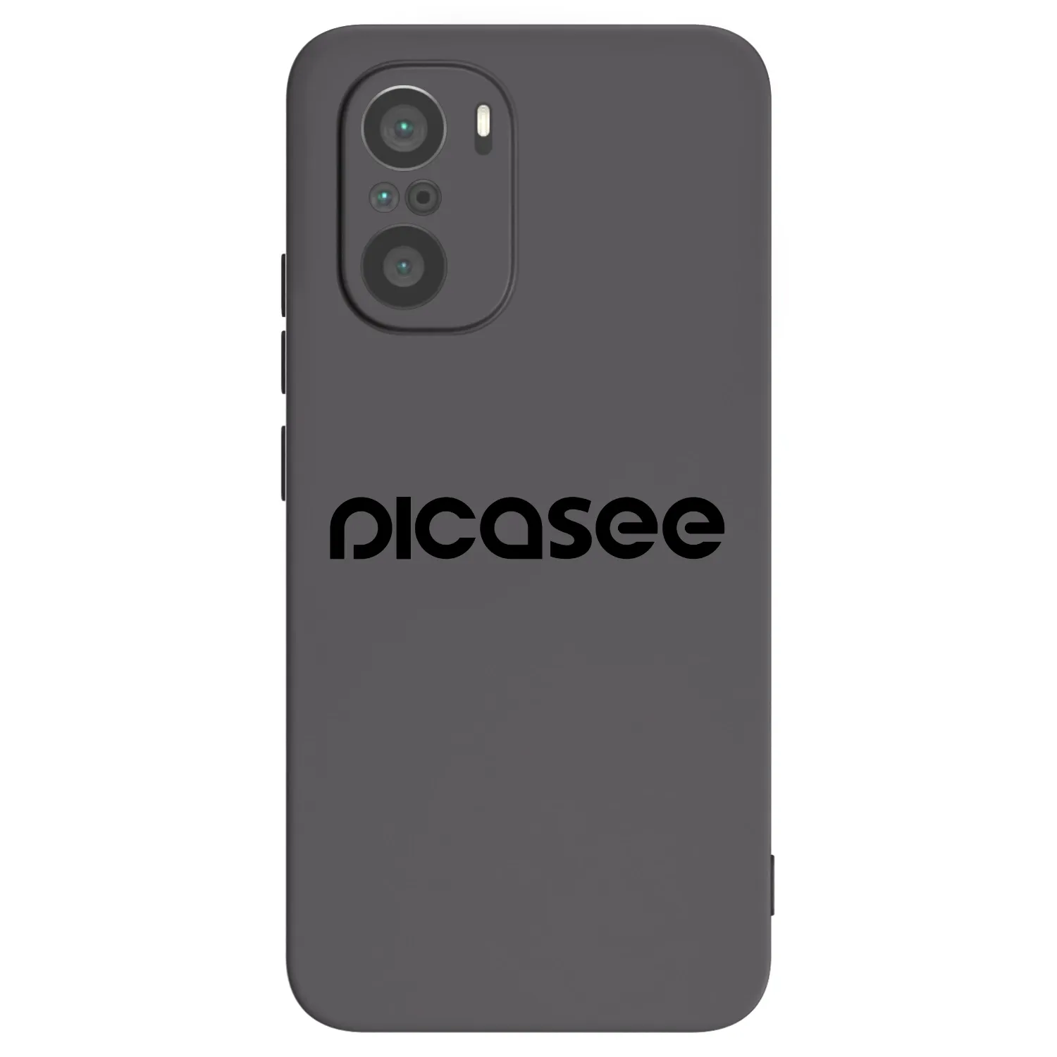 Picasee silikónový čierny obal pre Xiaomi Poco F3 - Picasee - new logo - black