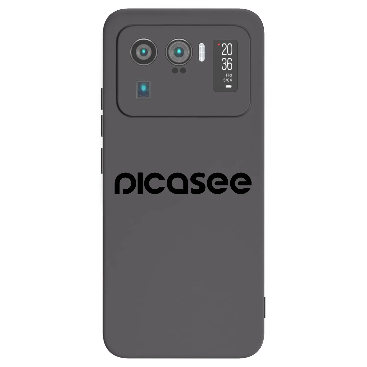 Picasee silikónový čierny obal pre Xiaomi Mi 11 Ultra - Picasee - new logo - black