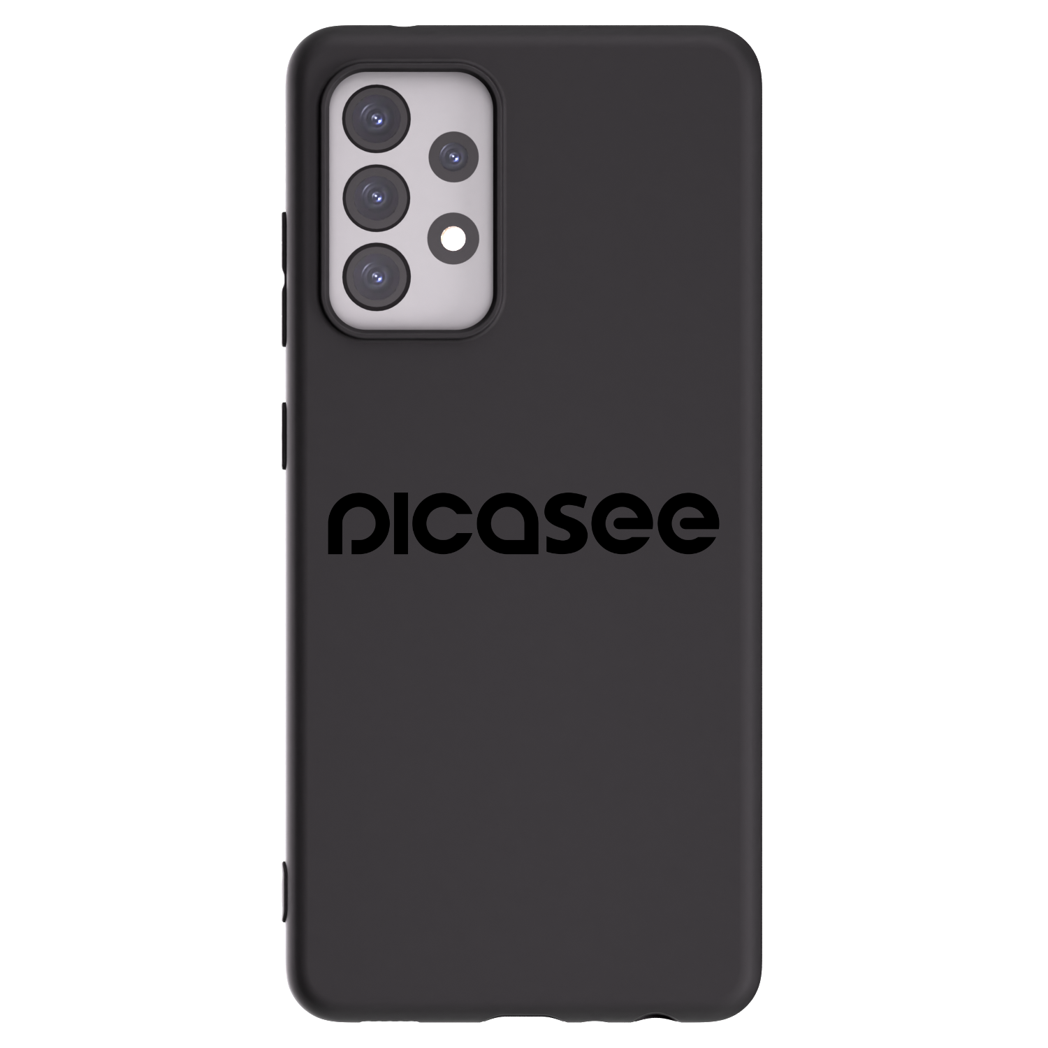 Picasee silikónový čierny obal pre Samsung Galaxy A52s 5G A528B - Picasee - new logo - black