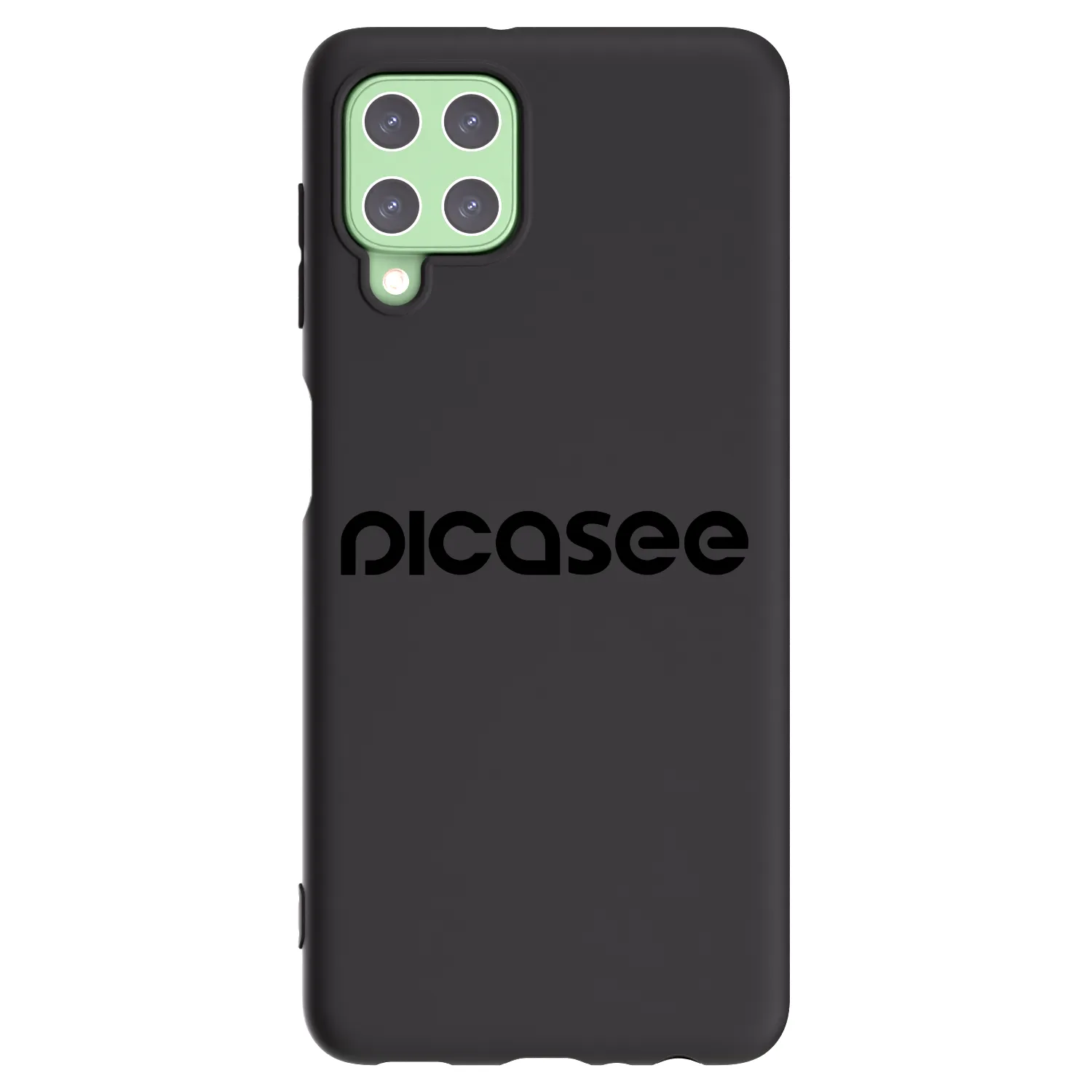 Picasee silikónový čierny obal pre Samsung Galaxy A22 A225F 4G - Picasee - new logo - black