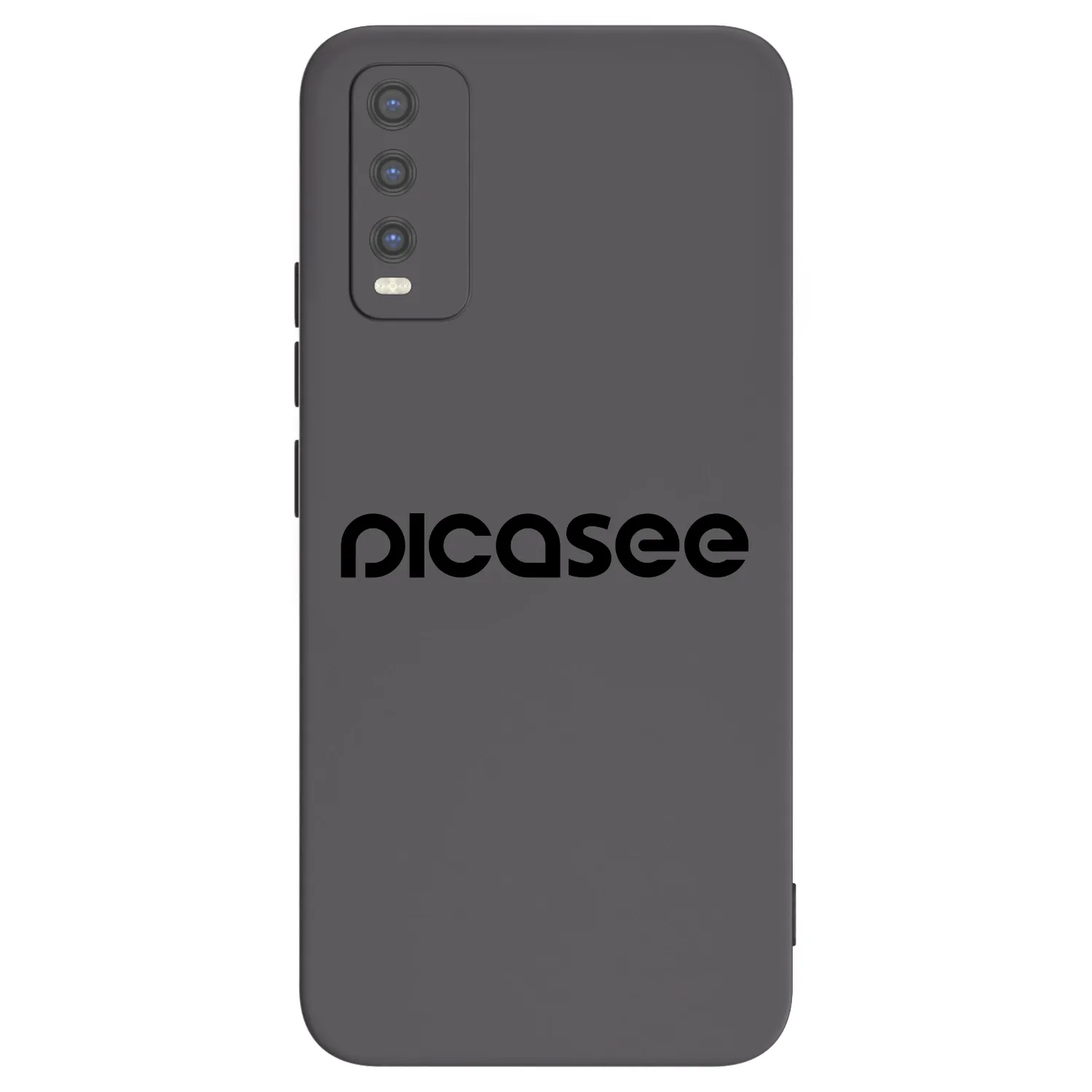 Picasee silikónový čierny obal pre Vivo Y20s - Picasee - new logo - black