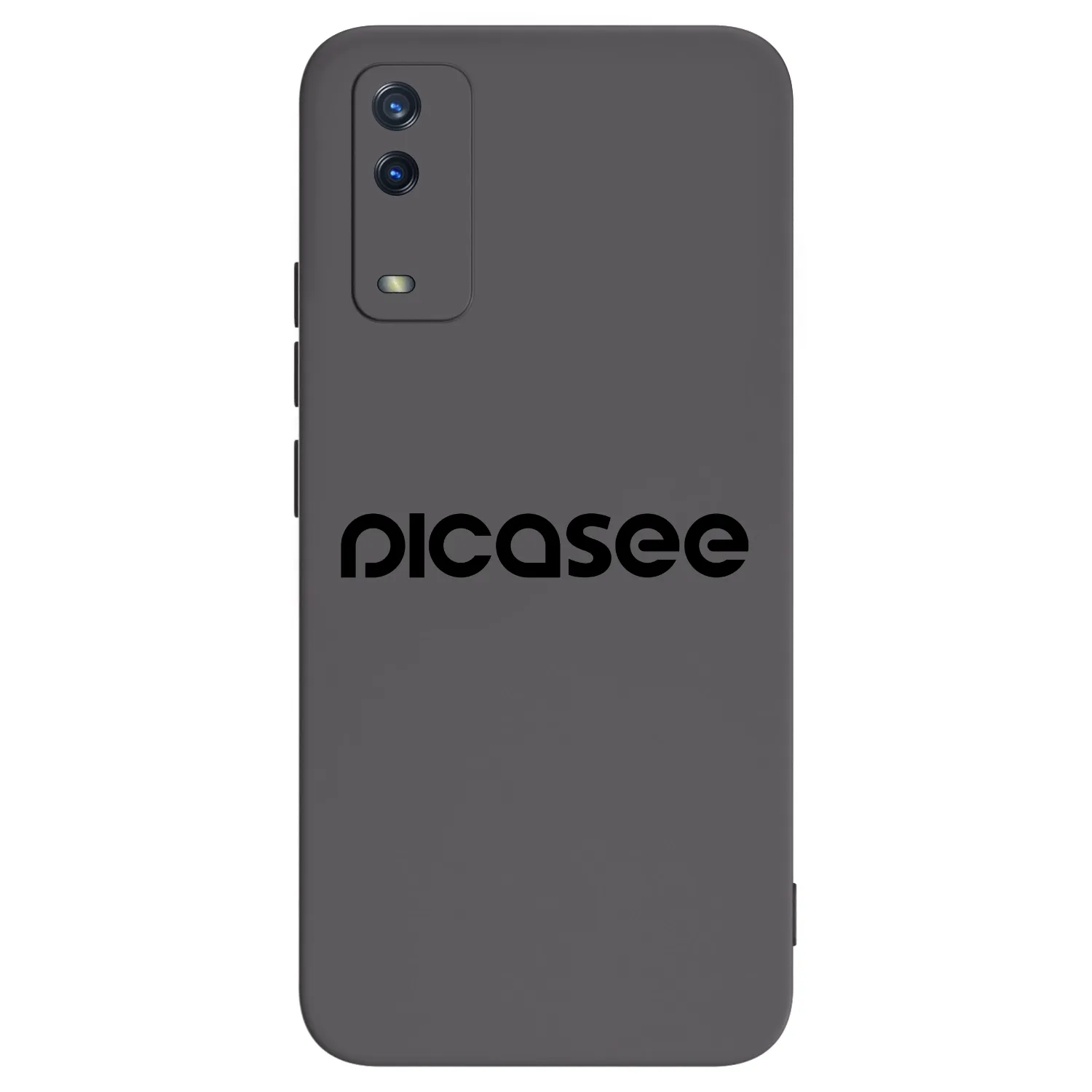 Picasee silikónový čierny obal pre Vivo Y11s - Picasee - new logo - black