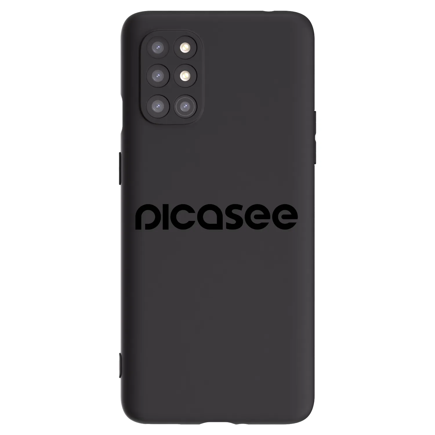 Picasee silikónový čierny obal pre OnePlus 8T - Picasee - new logo - black