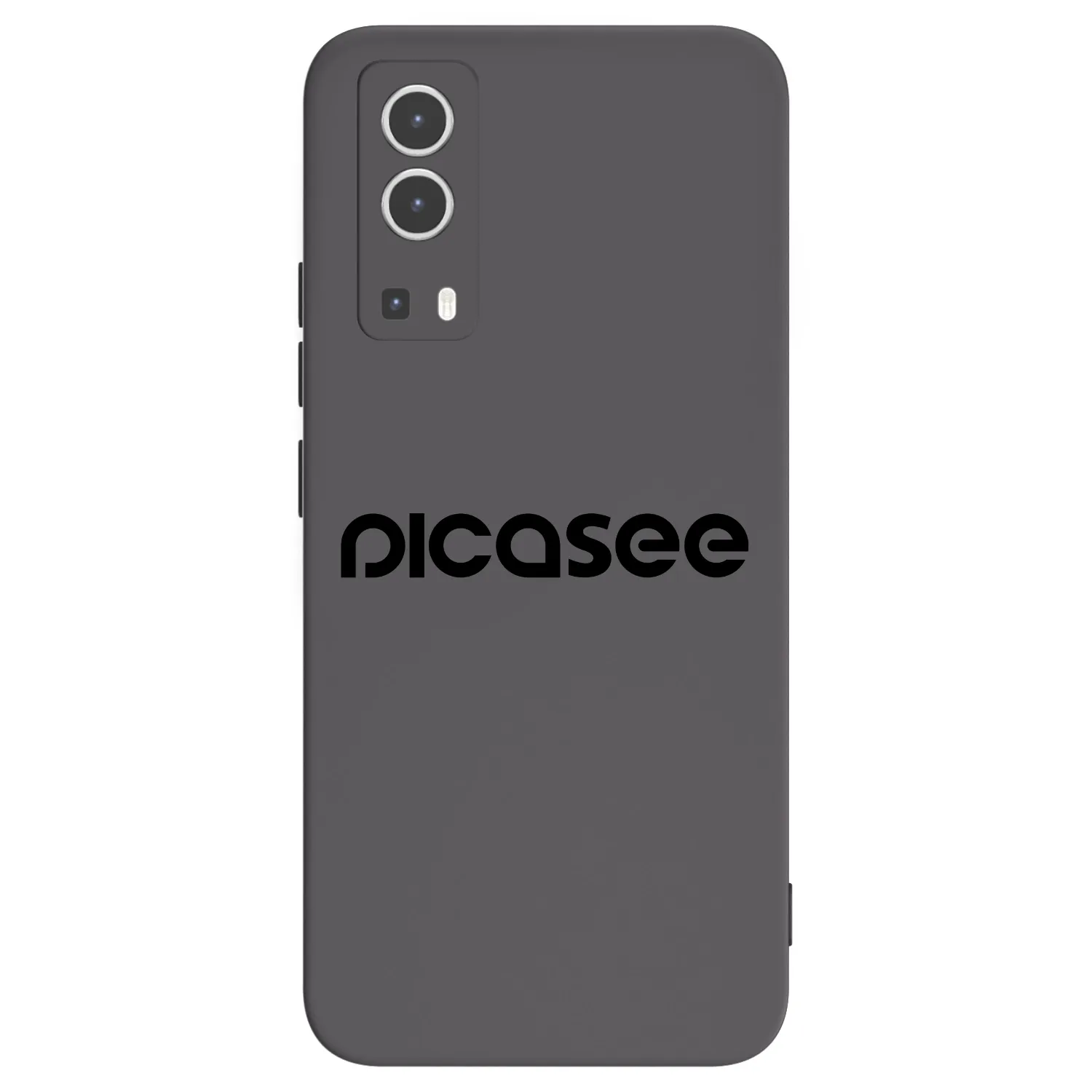 Picasee silikónový čierny obal pre Vivo Y72 5G - Picasee - new logo - black