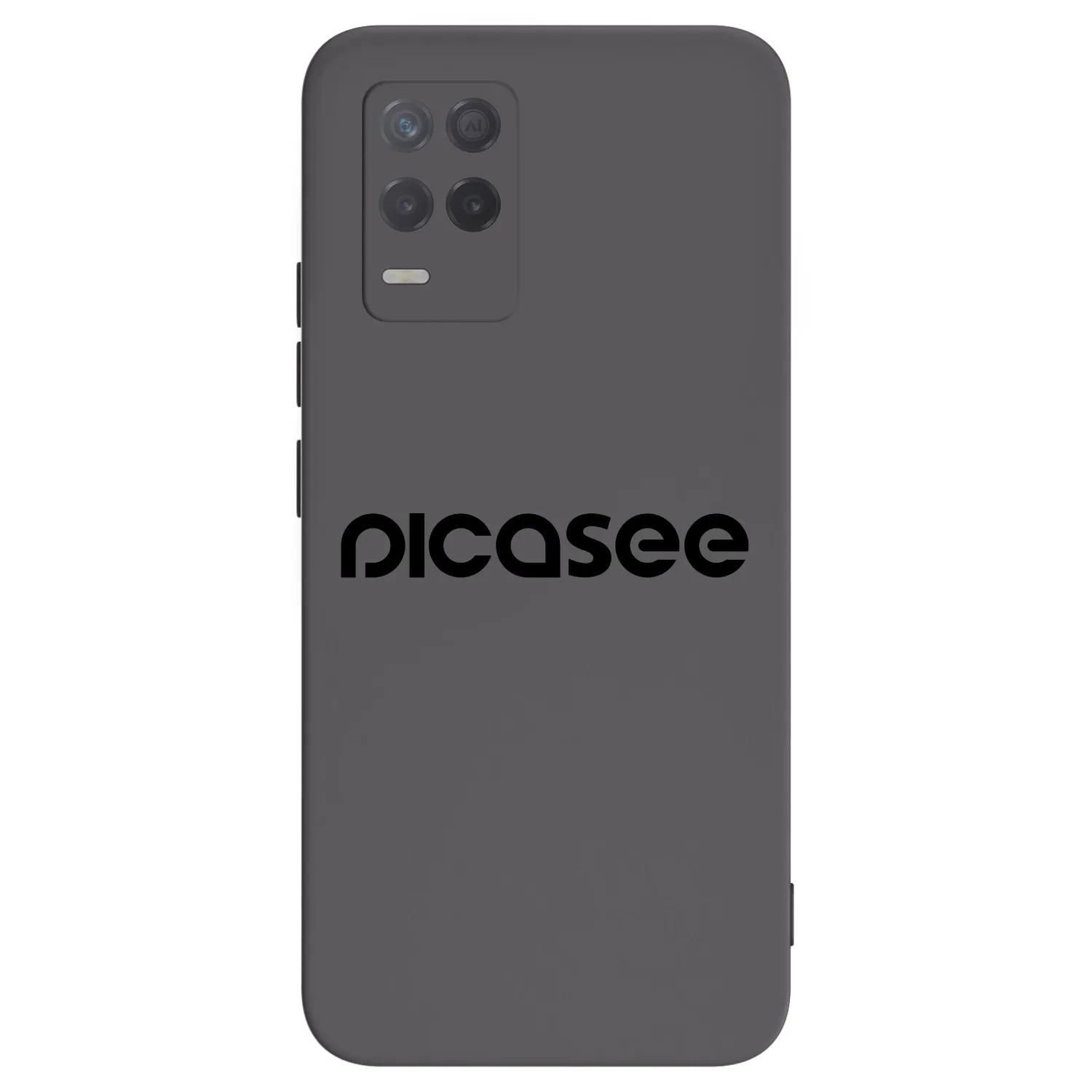Picasee silikónový čierny obal pre Realme 8 5G - Picasee - new logo - black