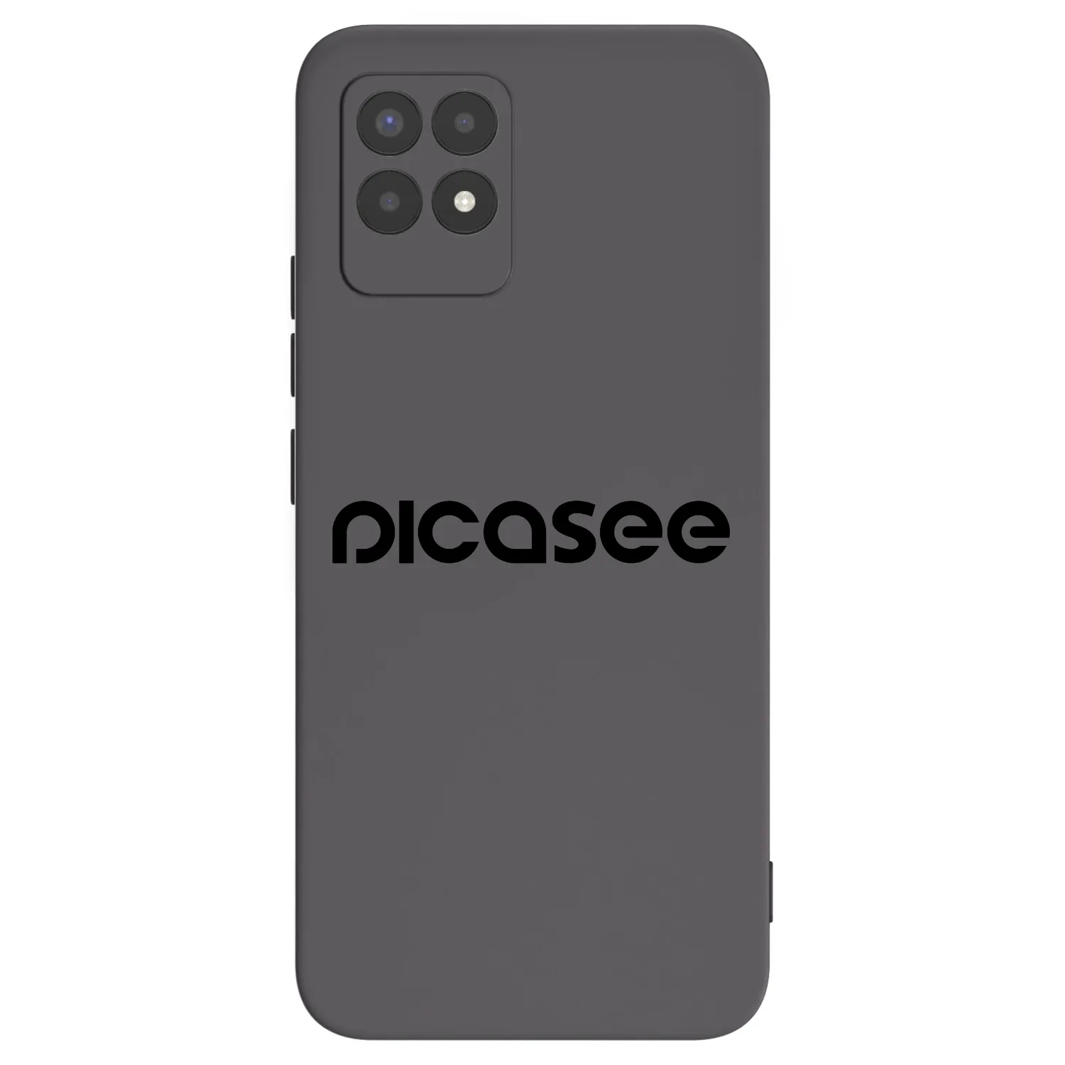 Picasee silikónový čierny obal pre Realme 8i - Picasee - new logo - black