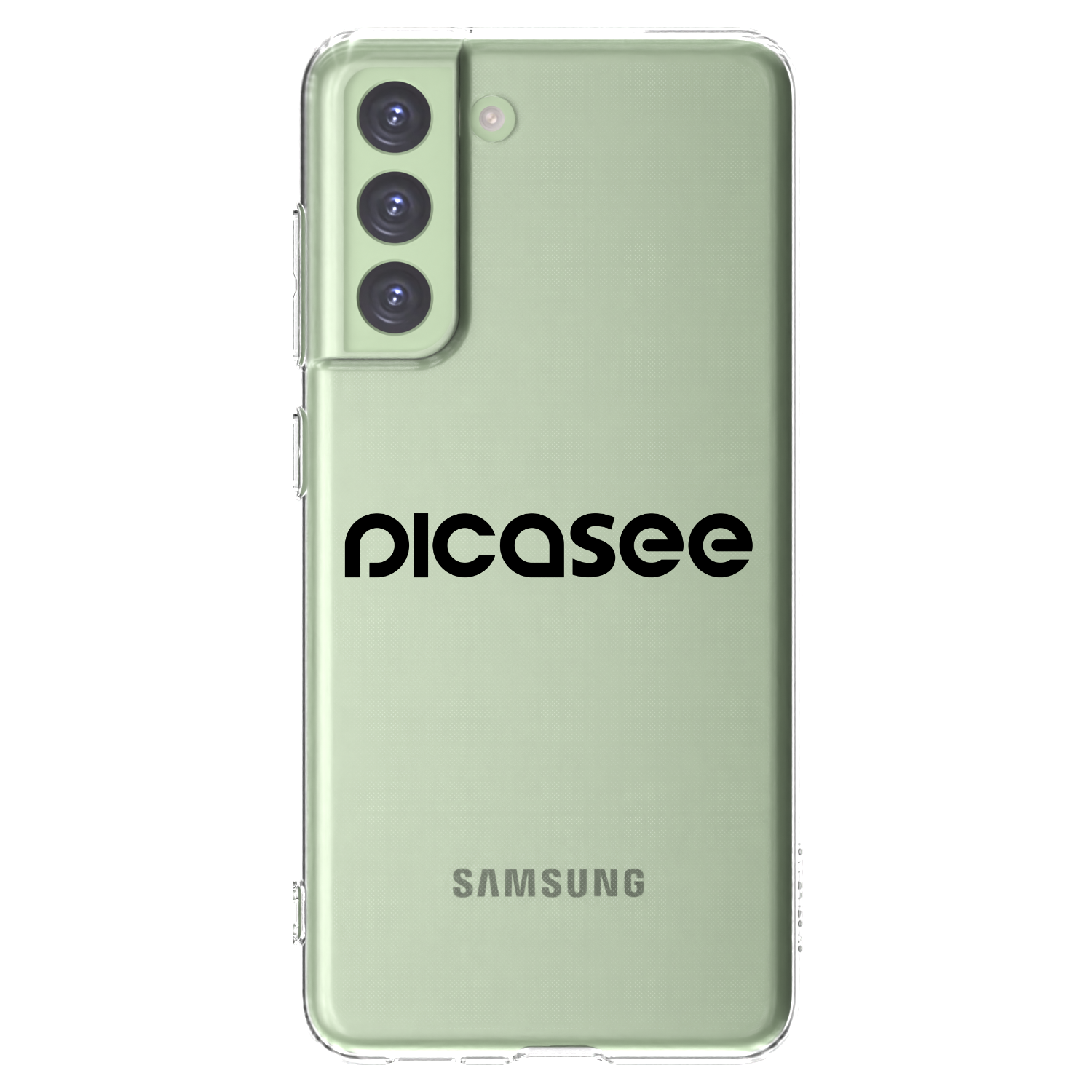 Picasee silikónový prehľadný obal pre Samsung Galaxy S21 FE 5G - Picasee - new logo - black
