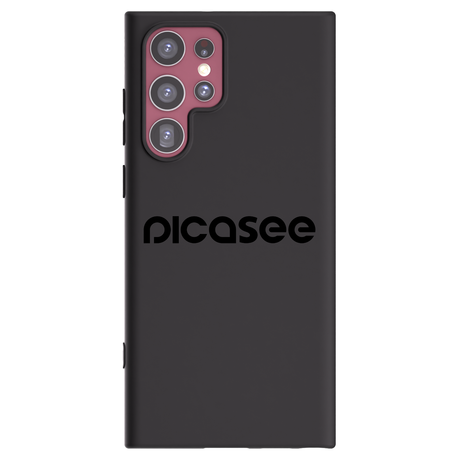 Picasee silikónový čierny obal pre Samsung Galaxy S22 Ultra 5G - Picasee - new logo - black