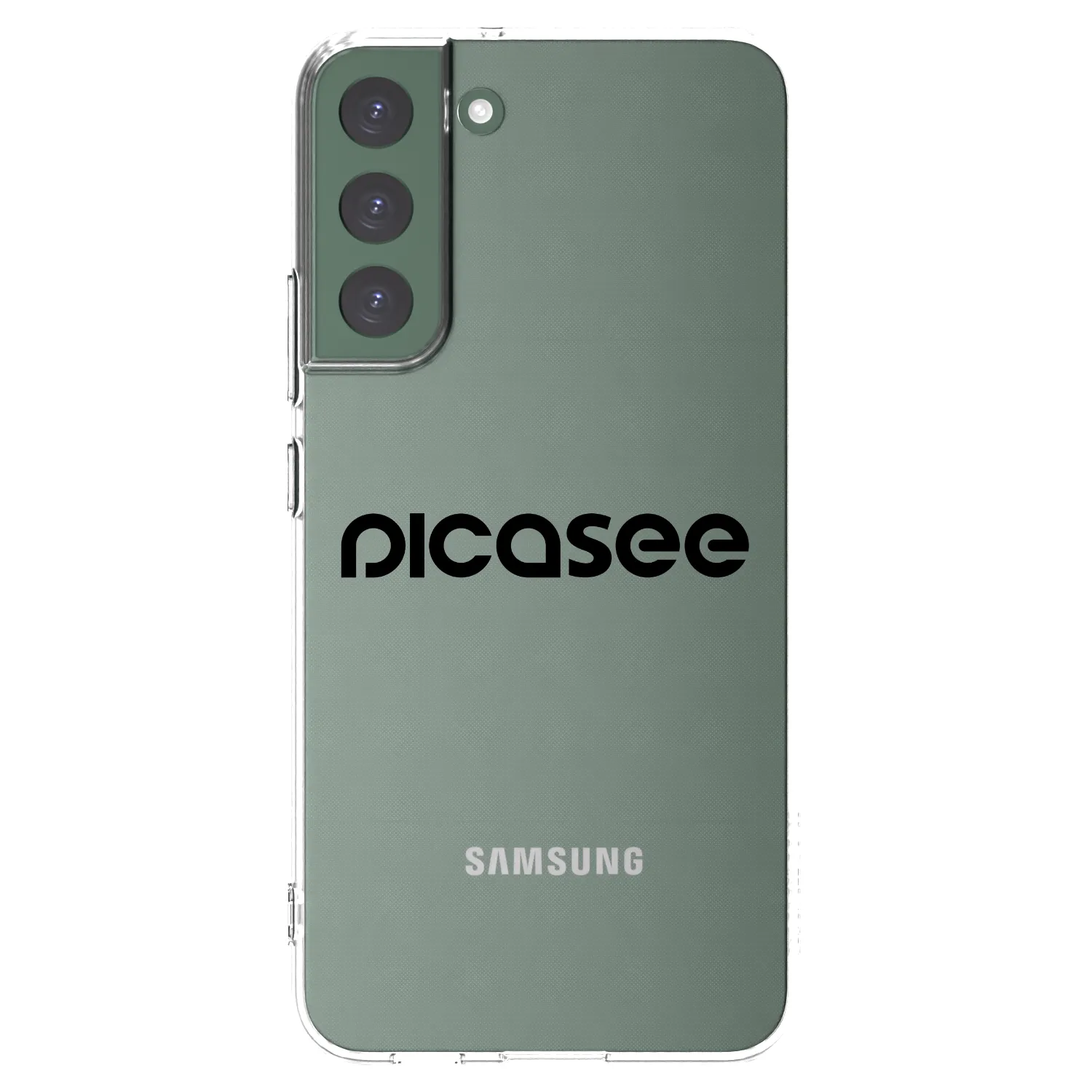 Picasee silikónový prehľadný obal pre Samsung Galaxy S22+ 5G - Picasee - new logo - black