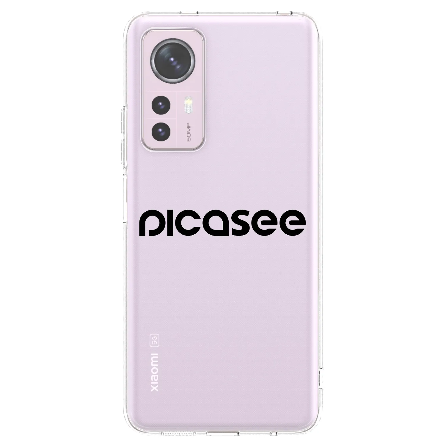 Picasee silikónový prehľadný obal pre Xiaomi 12 - Picasee - new logo - black