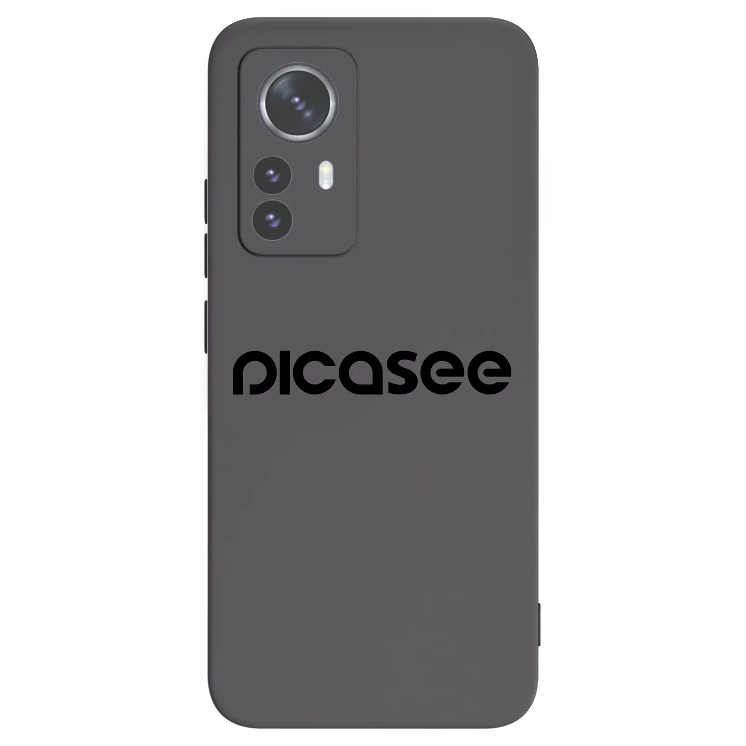 Picasee silikónový čierny obal pre Xiaomi 12 Pro - Picasee - new logo - black
