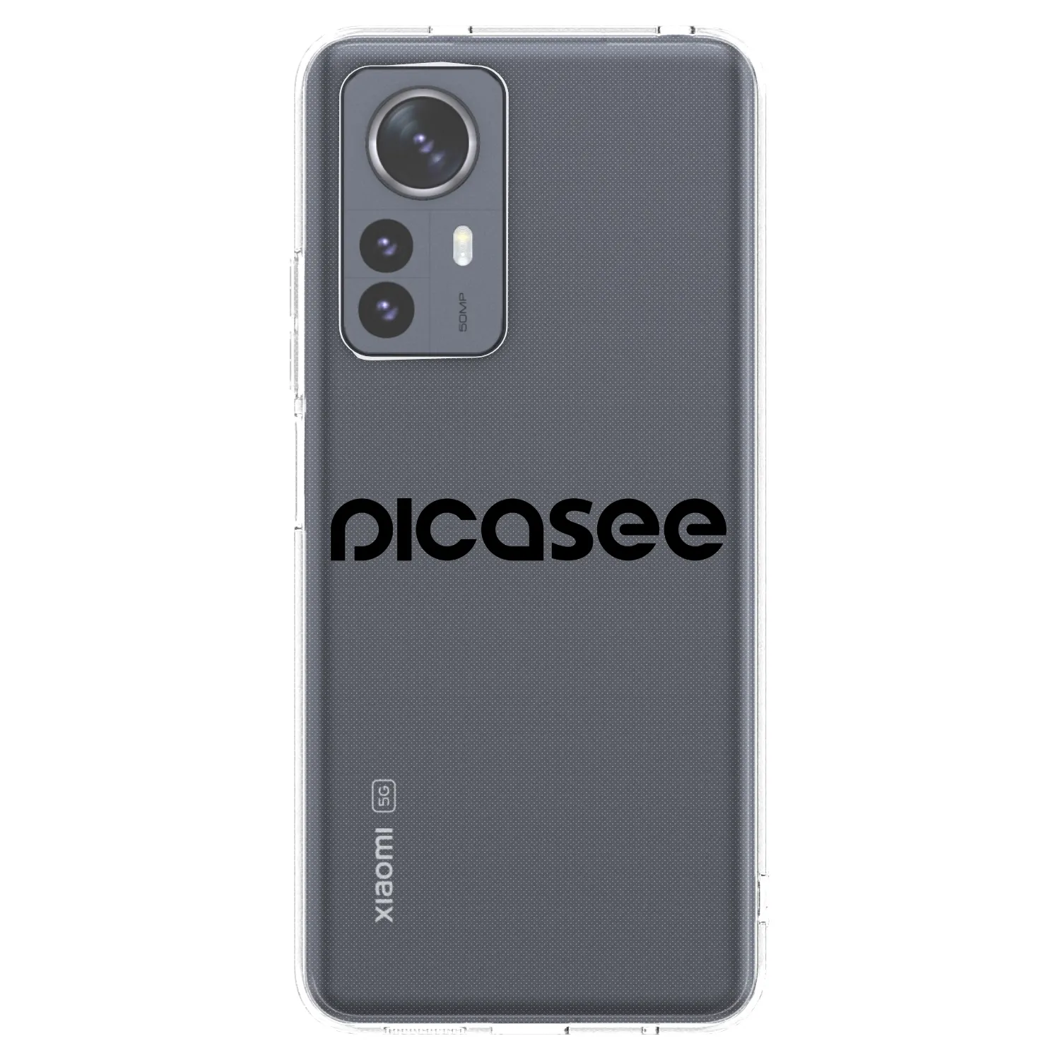 Picasee silikónový prehľadný obal pre Xiaomi 12 Pro - Picasee - new logo - black