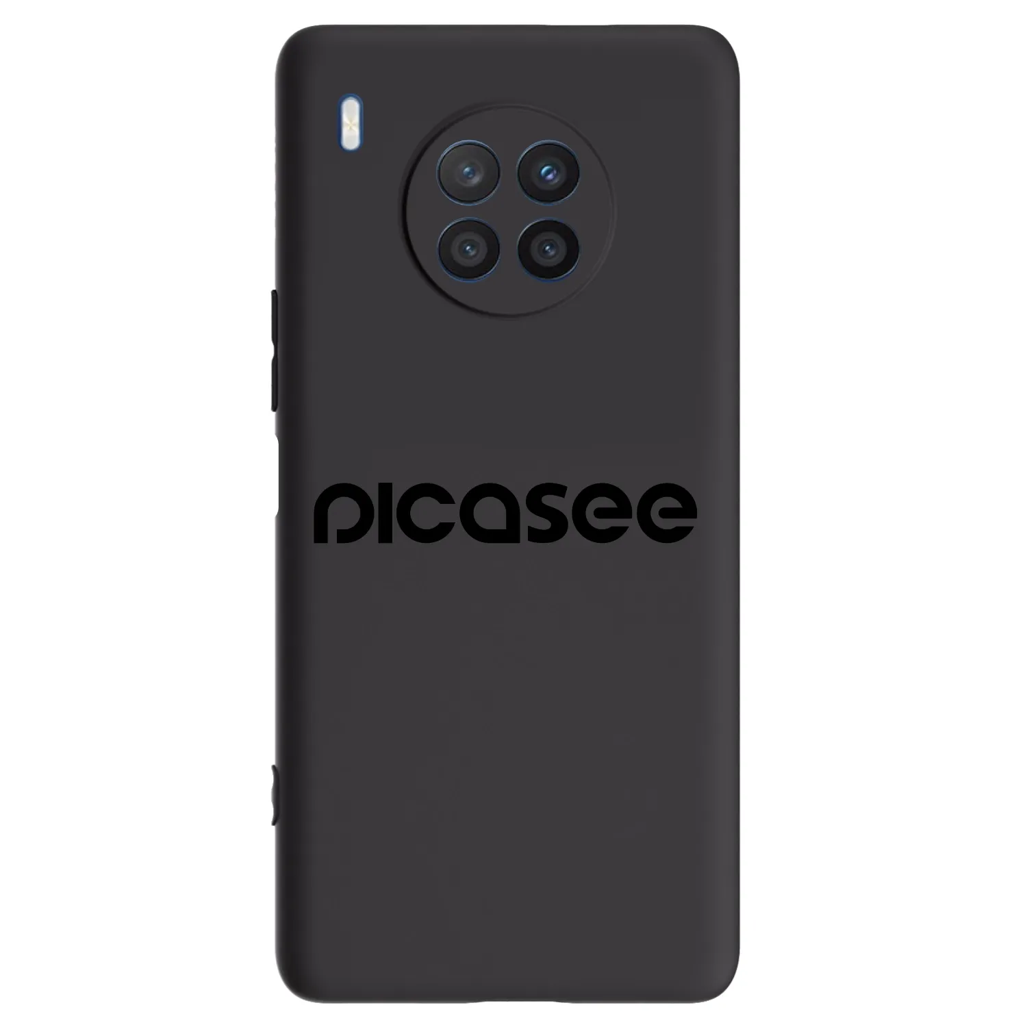Picasee silikónový čierny obal pre Honor 50 Lite - Picasee - new logo - black
