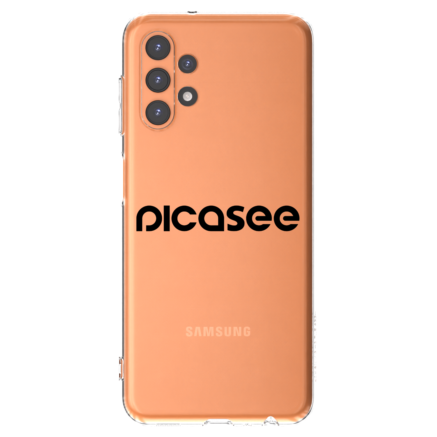 Picasee silikónový prehľadný obal pre Samsung Galaxy A13 4G A135 - Picasee - new logo - black
