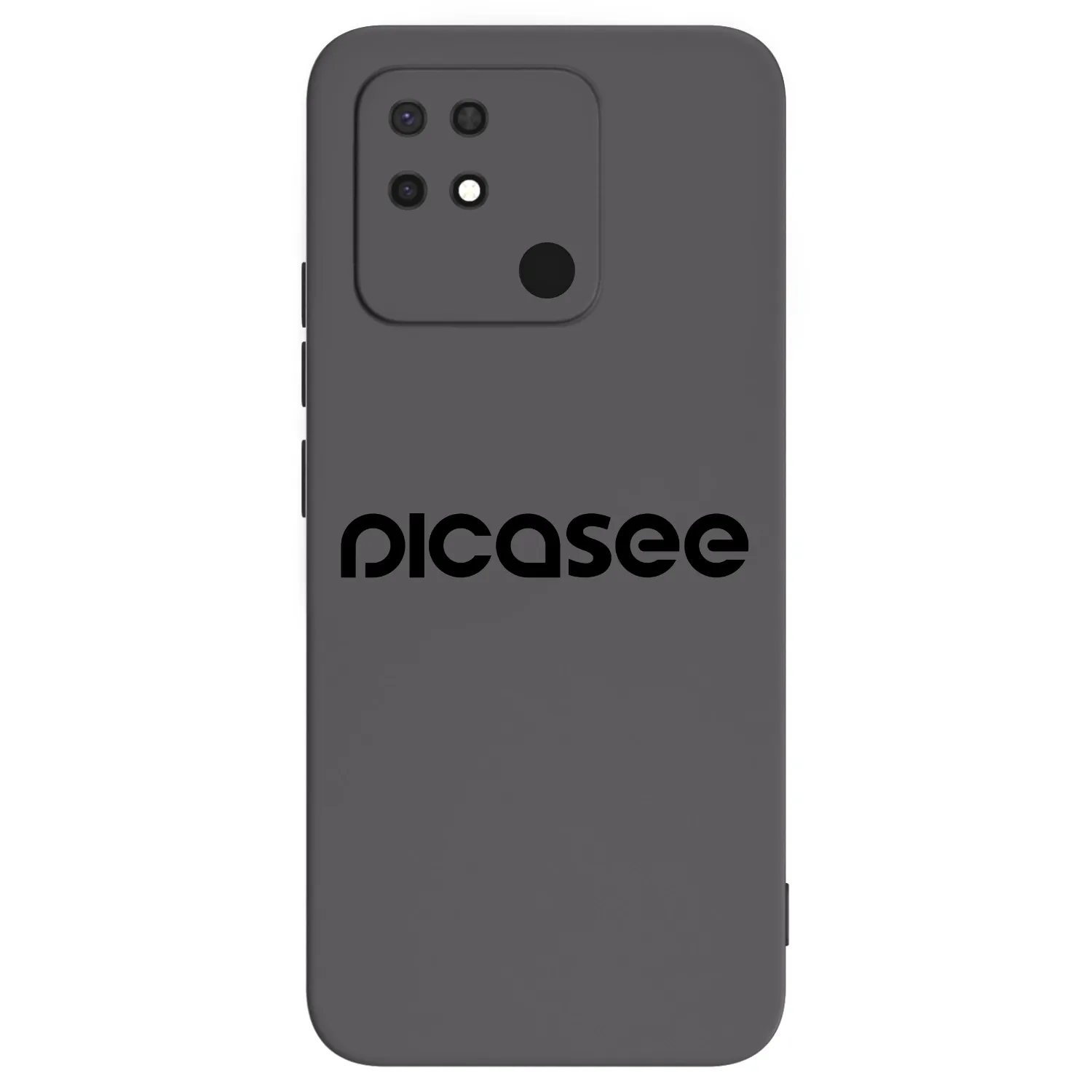 Picasee silikónový čierny obal pre Xiaomi Redmi 10C - Picasee - new logo - black