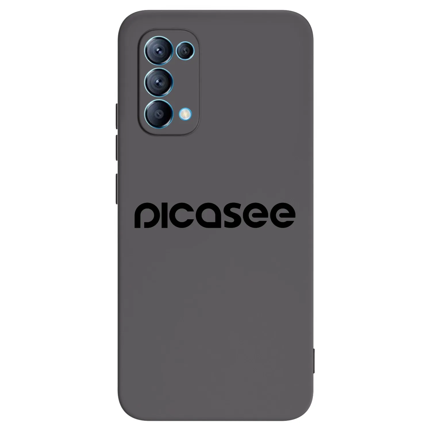 Picasee silikónový čierny obal pre OPPO Reno 5 5G - Picasee - new logo - black