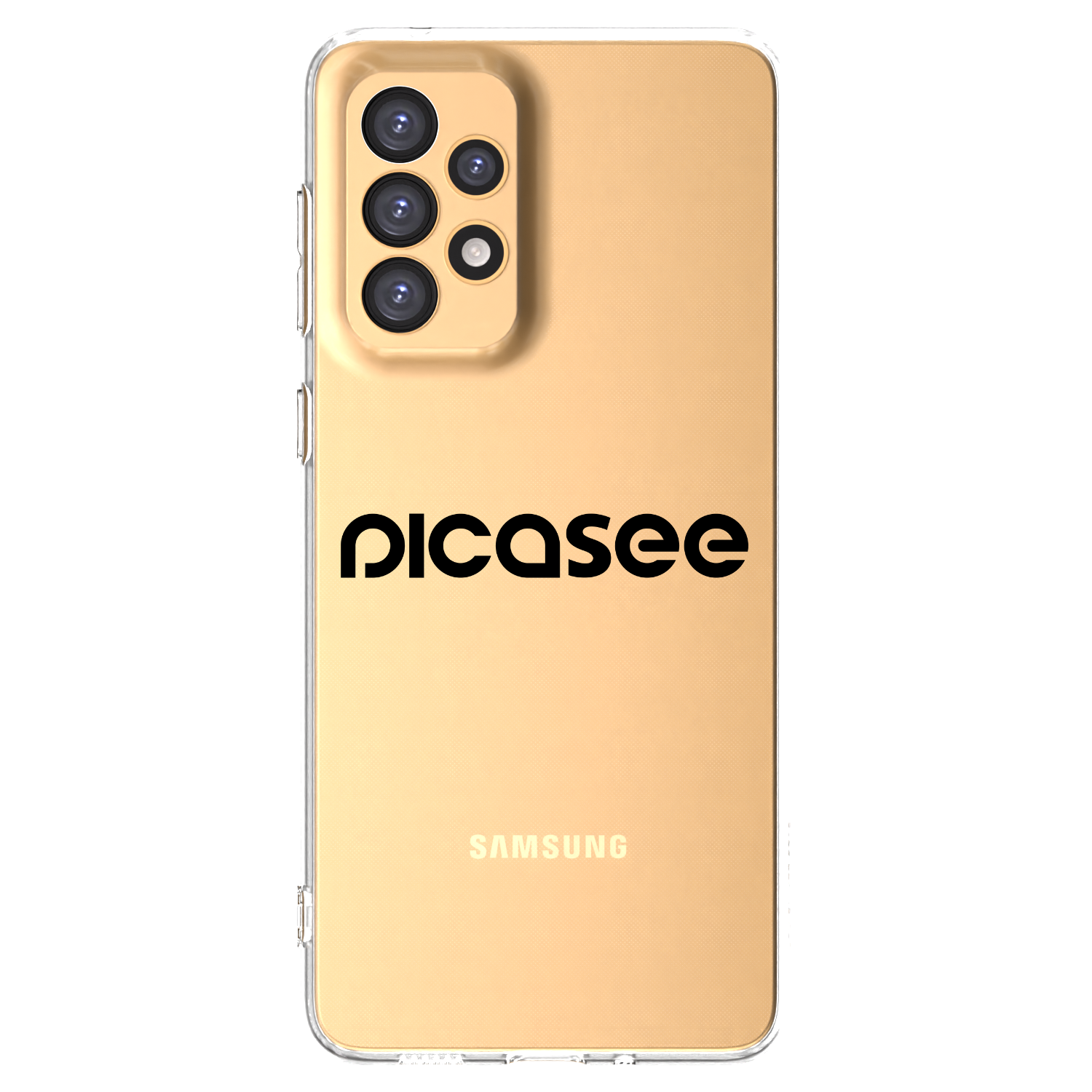 Picasee silikónový prehľadný obal pre Samsung Galaxy A33 5G A336 - Picasee - new logo - black