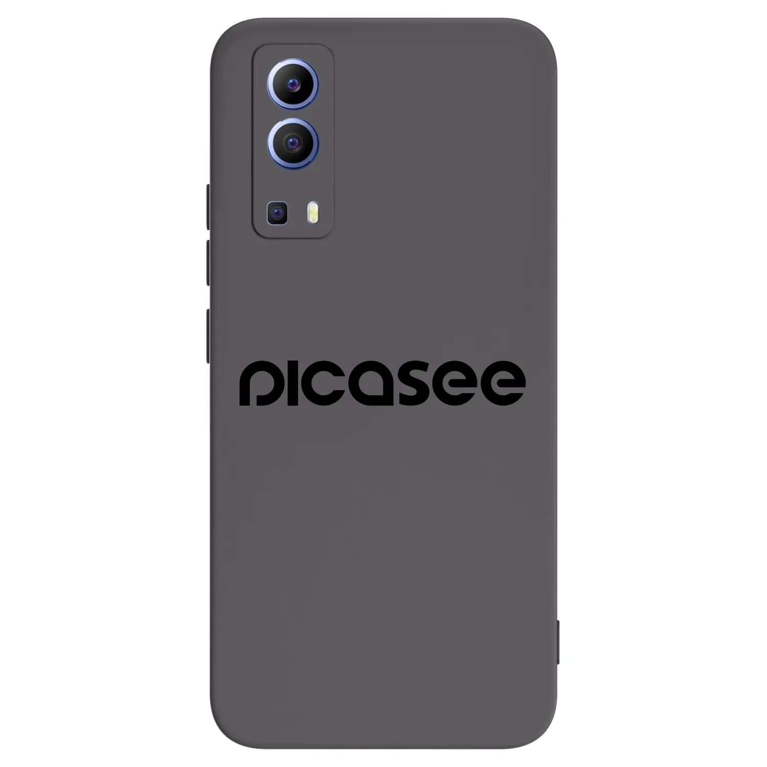 Picasee silikónový čierny obal pre Vivo Y52 5G - Picasee - new logo - black