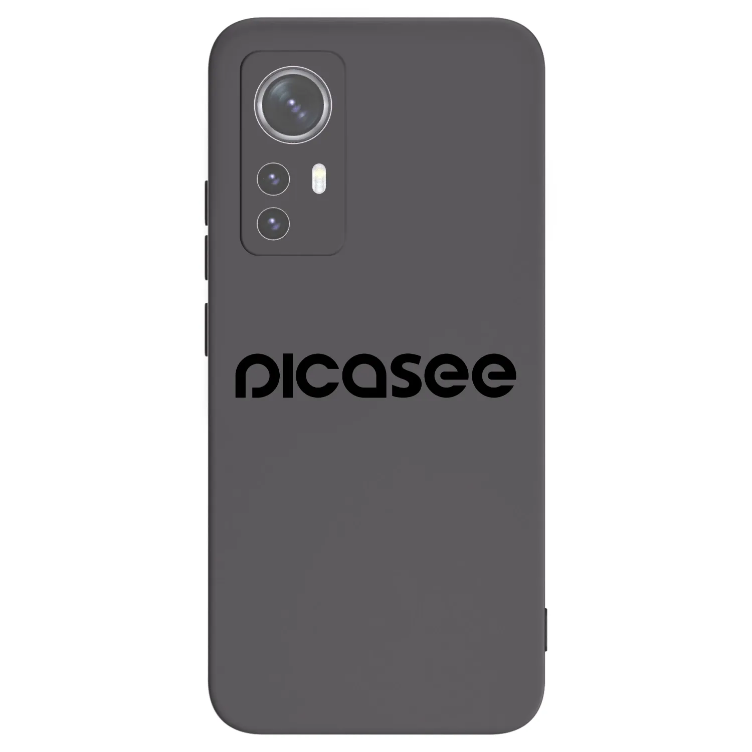 Picasee silikónový čierny obal pre Xiaomi 12X - Picasee - new logo - black
