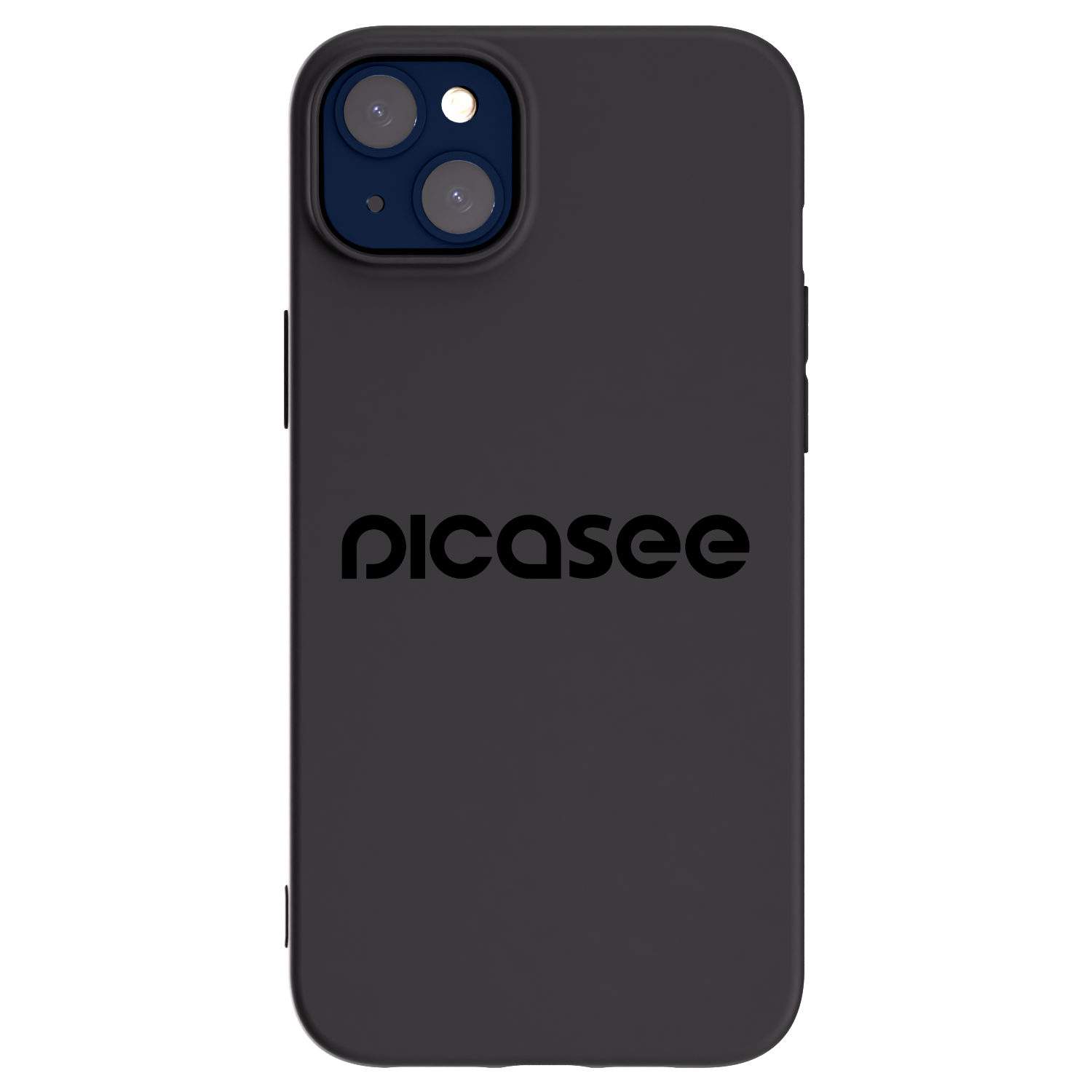 Picasee silikónový čierny obal pre Apple iPhone 14 Plus - Picasee - new logo - black