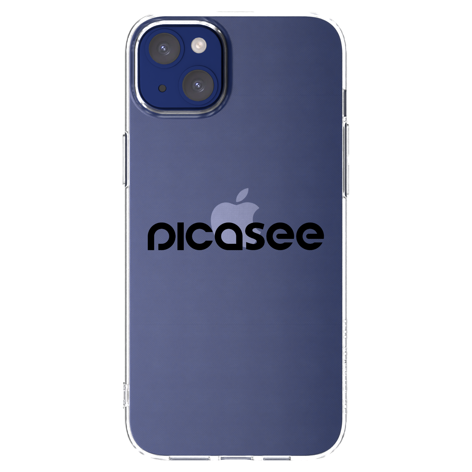 Picasee silikónový prehľadný obal pre Apple iPhone 14 Plus - Picasee - new logo - black