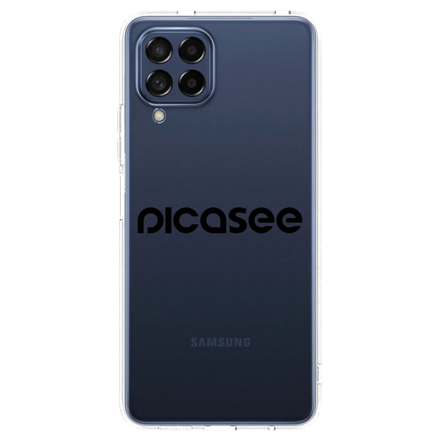 Picasee silikónový prehľadný obal pre Samsung Galaxy M53 5G - Picasee - new logo - black