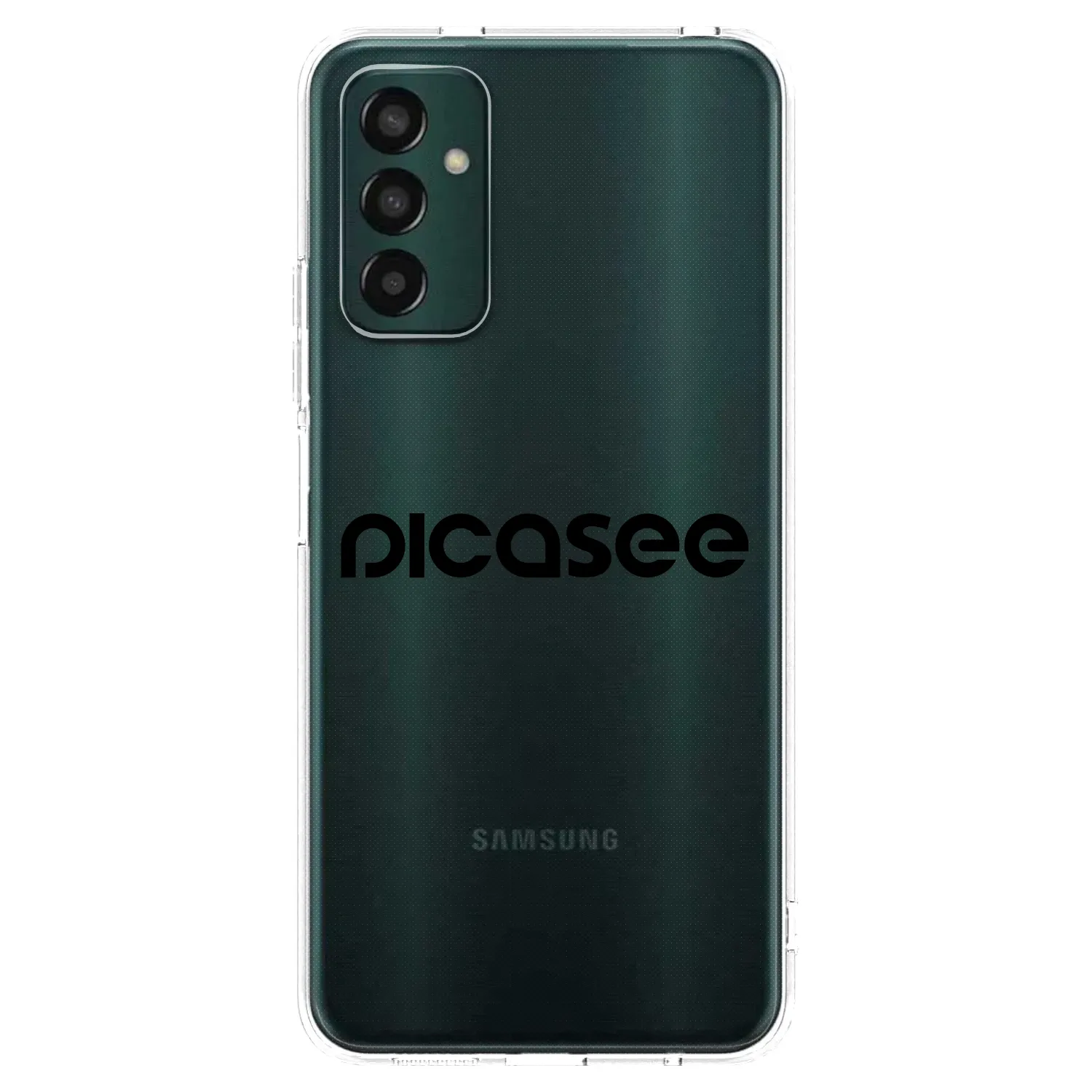 Picasee silikónový prehľadný obal pre Samsung Galaxy M13 M135F - Picasee - new logo - black