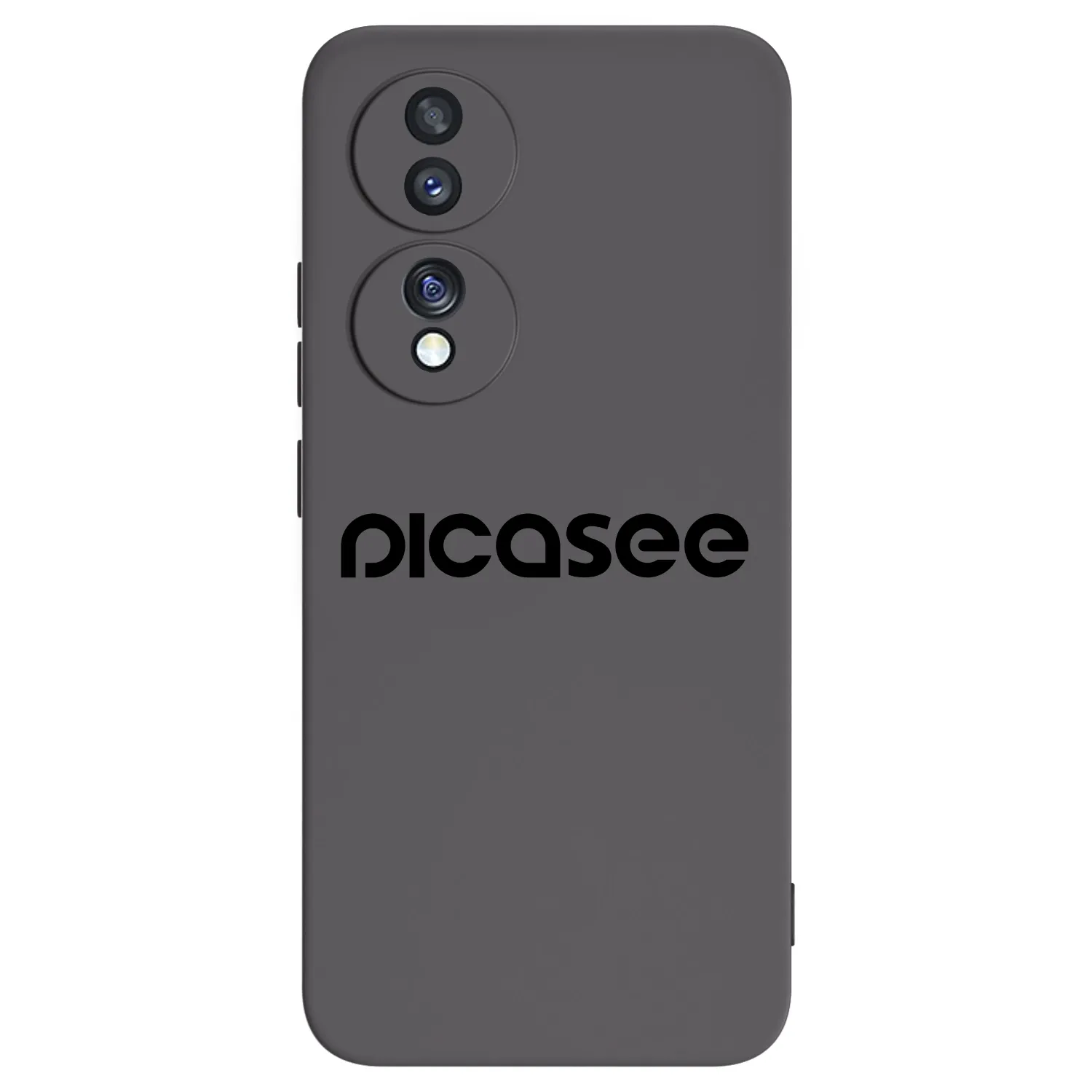 Picasee silikónový čierny obal pre Honor 70 - Picasee - new logo - black