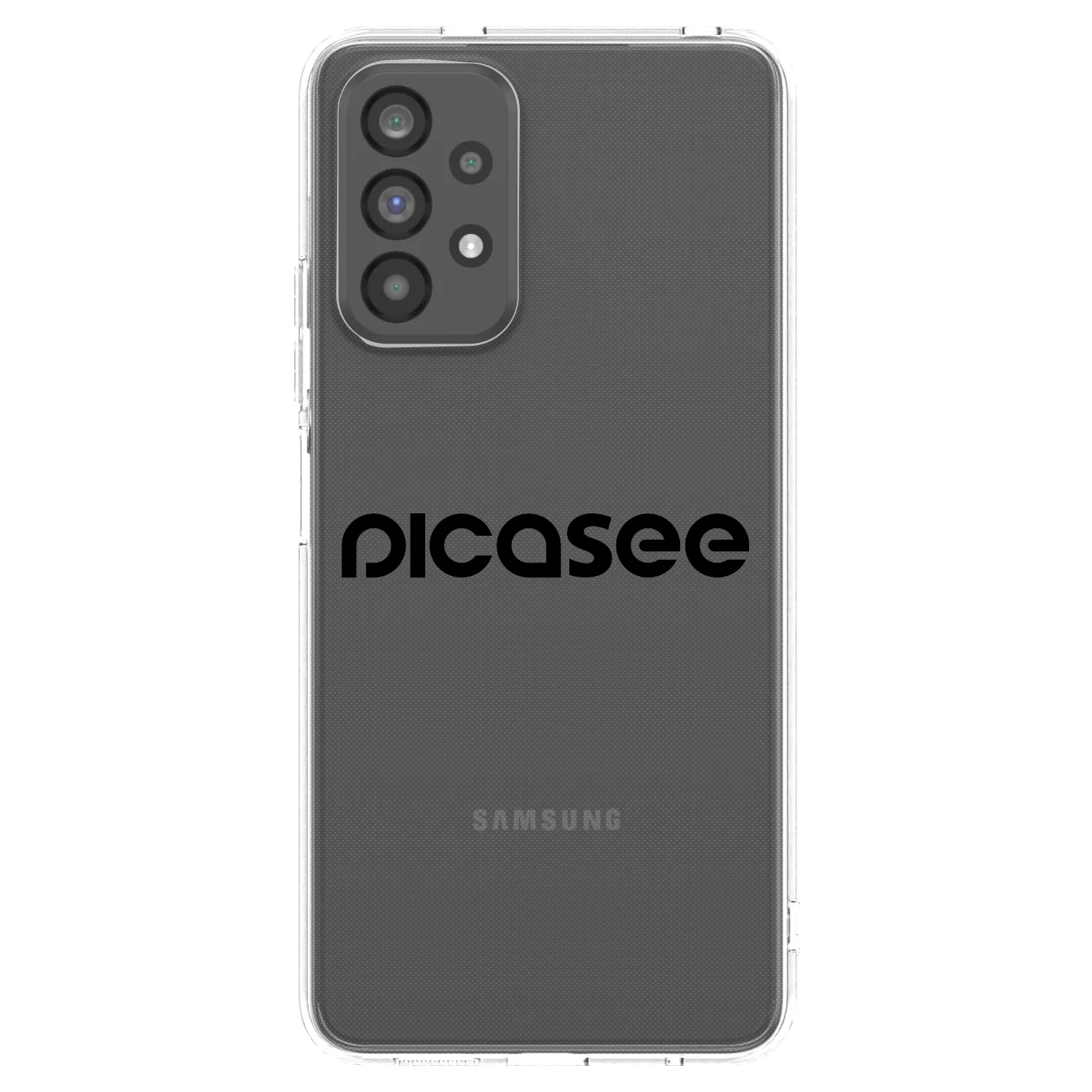 Picasee silikónový prehľadný obal pre Samsung Galaxy A73 5G - Picasee - new logo - black