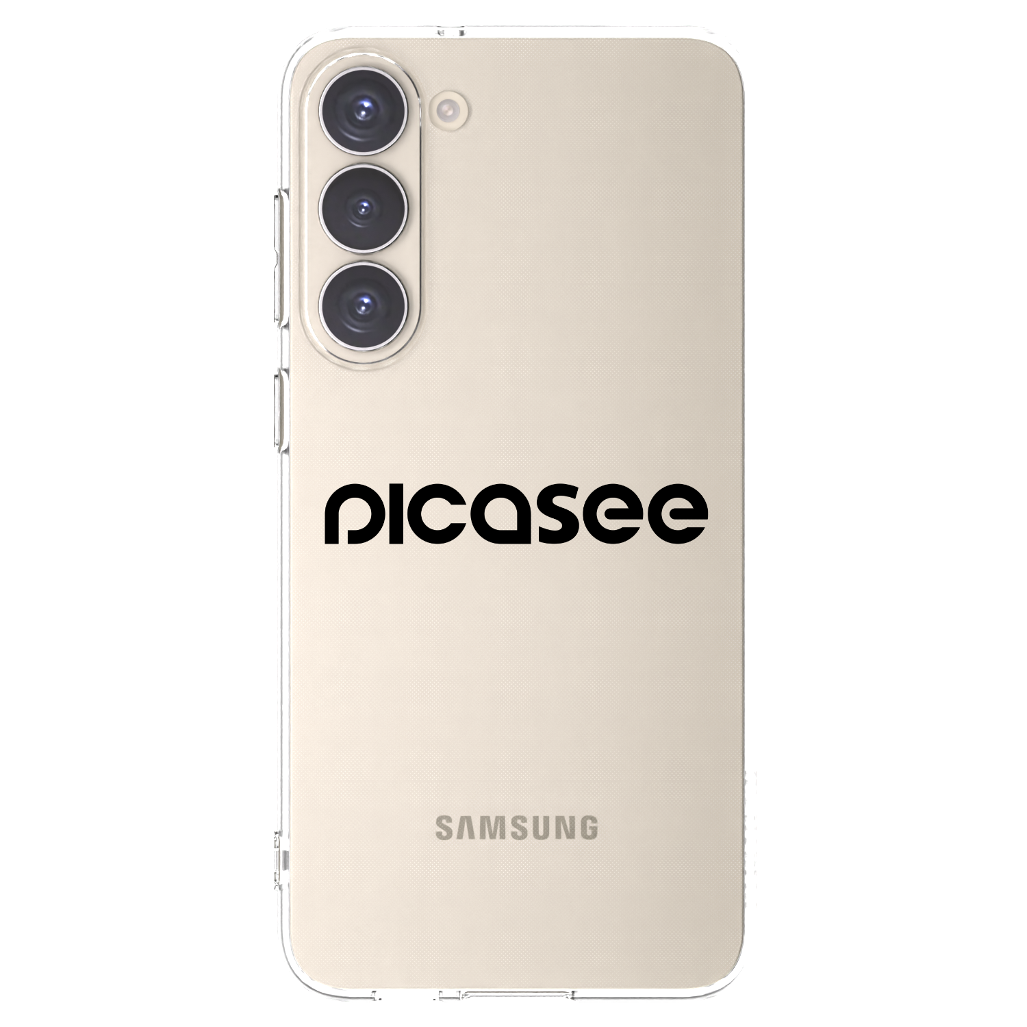 Picasee silikónový prehľadný obal pre Samsung Galaxy S23+ 5G - Picasee - new logo - black