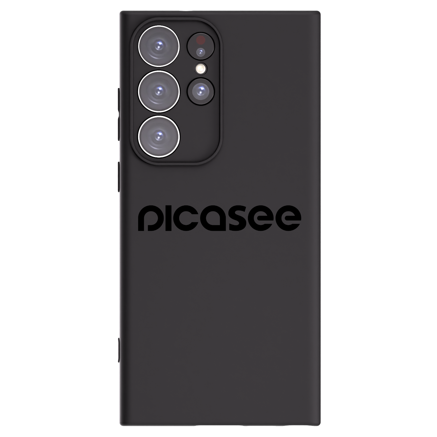 Picasee silikónový čierny obal pre Samsung Galaxy S23 Ultra 5G - Picasee - new logo - black
