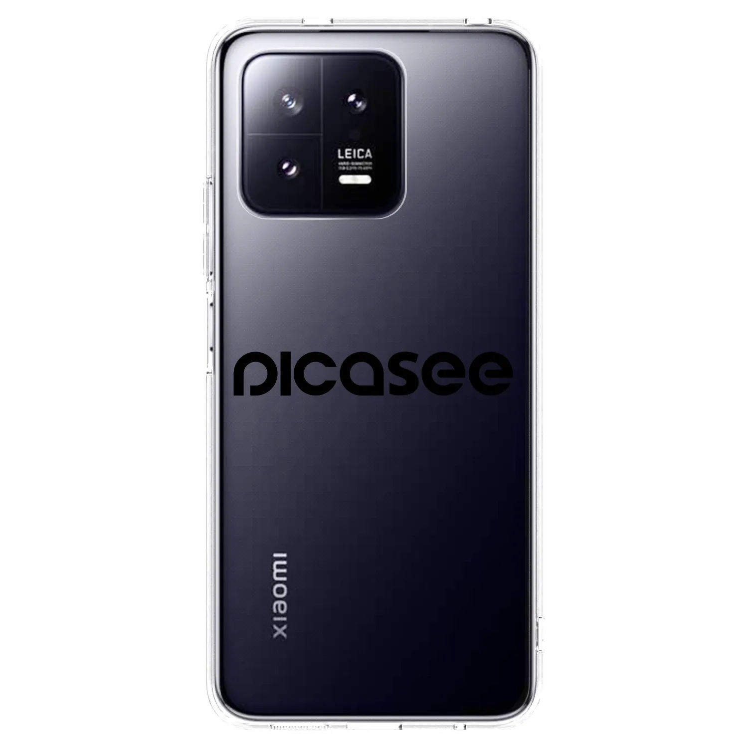 Picasee silikónový prehľadný obal pre Xiaomi 13 Pro - Picasee - new logo - black