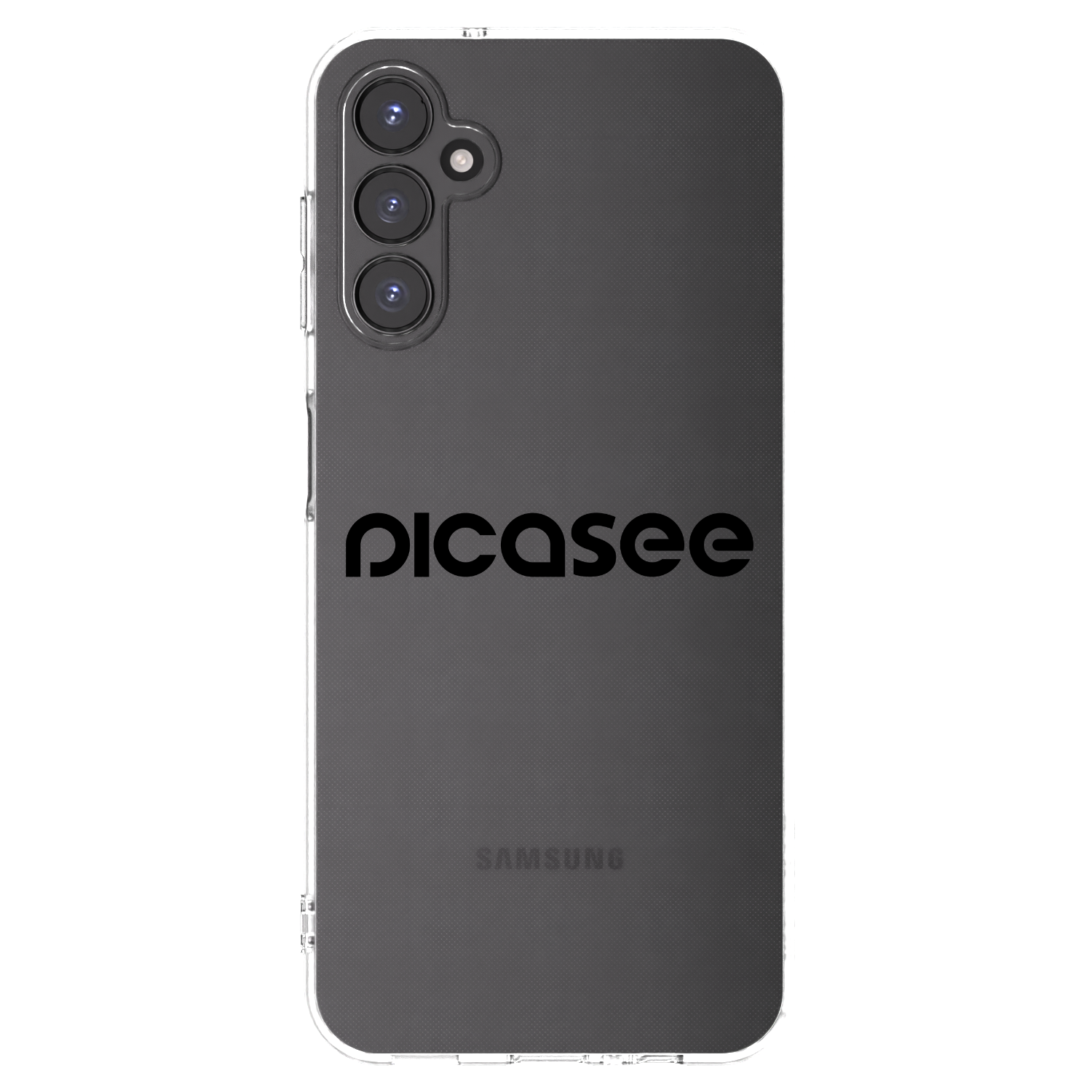 Picasee silikónový prehľadný obal pre Samsung Galaxy A14 5G A146P - Picasee - new logo - black