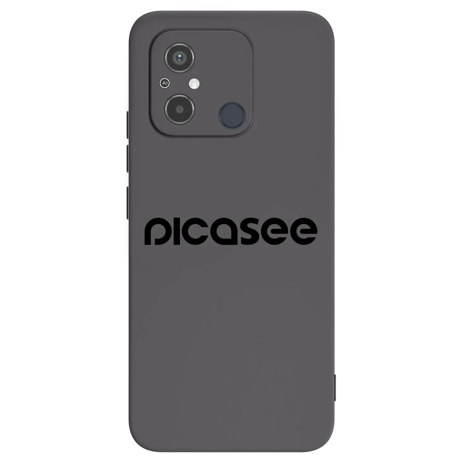 Picasee silikónový čierny obal pre Xiaomi Redmi 12C - Picasee - new logo - black