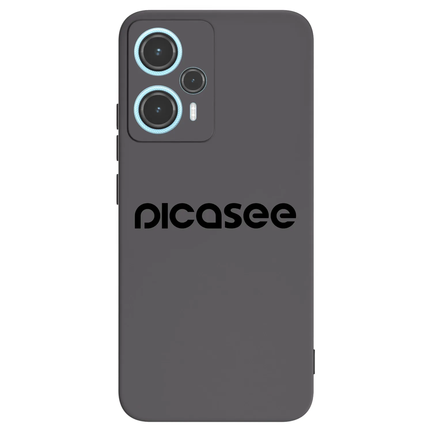 Picasee silikónový čierny obal pre Xiaomi Poco F5 - Picasee - new logo - black