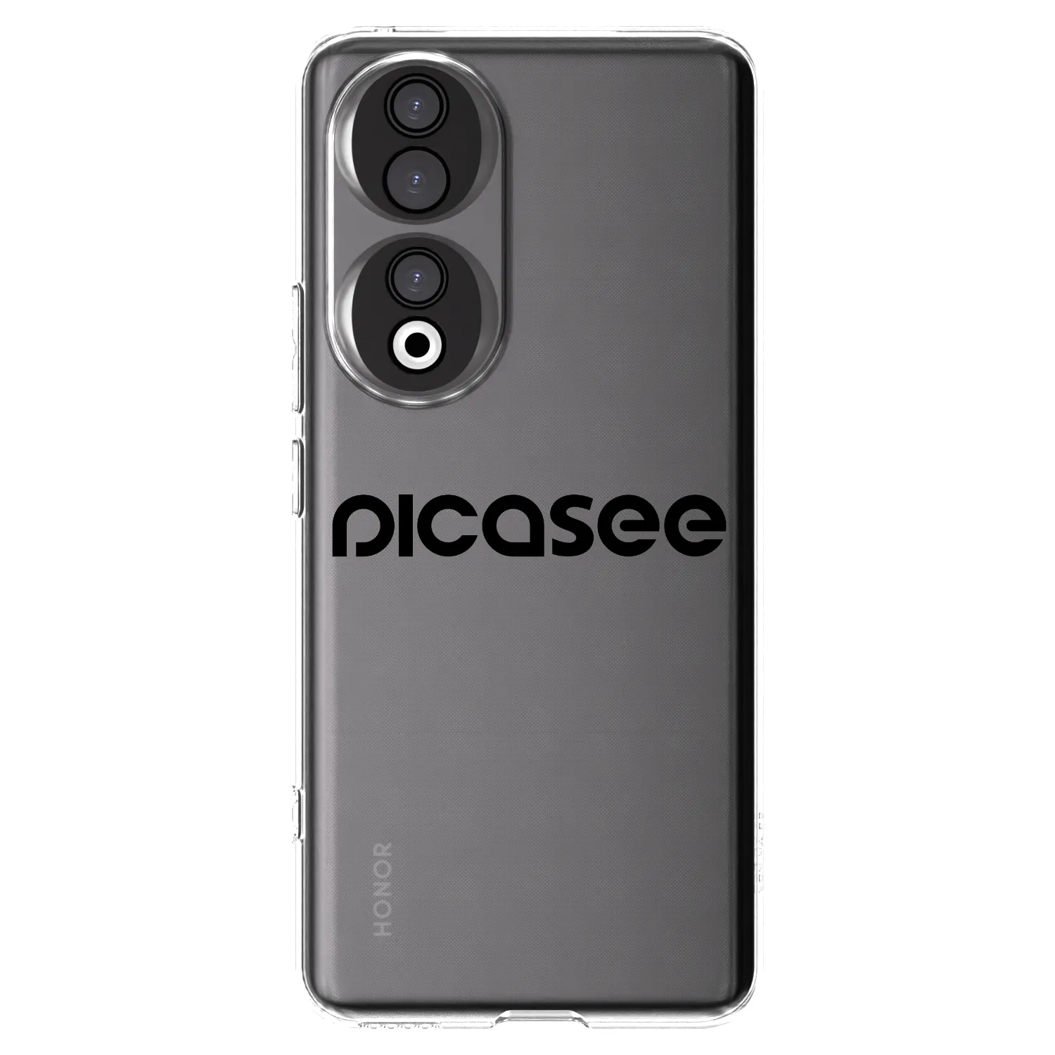 Picasee silikónový prehľadný obal pre Honor 90 5G - Picasee - new logo - black