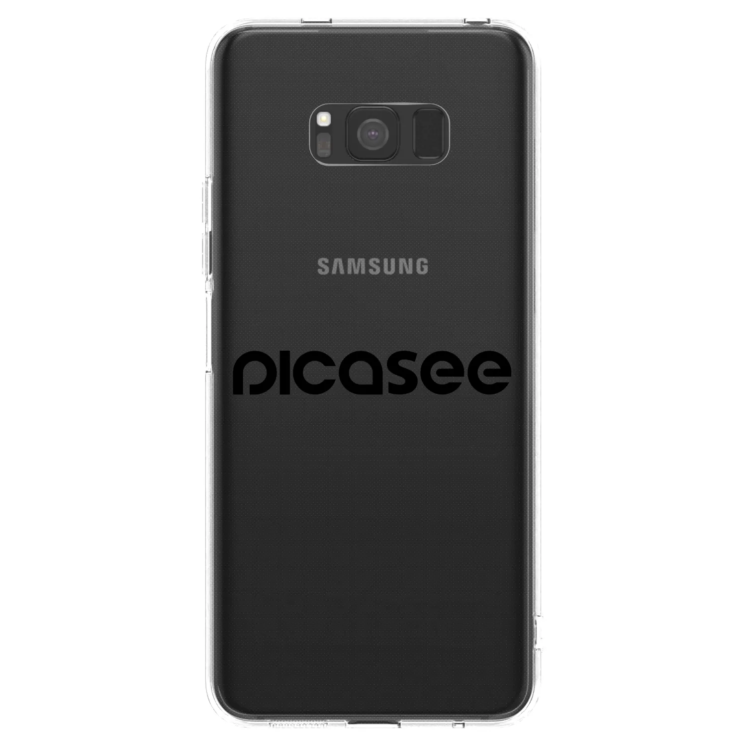 Picasee silikónový prehľadný obal pre Samsung Galaxy S8 G950F - Picasee - new logo - black