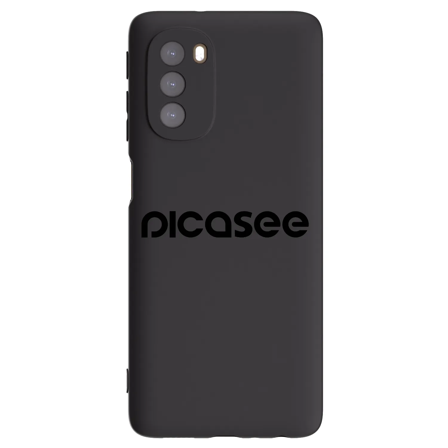 Picasee silikónový čierny obal pre Motorola Moto G51 - Picasee - new logo - black