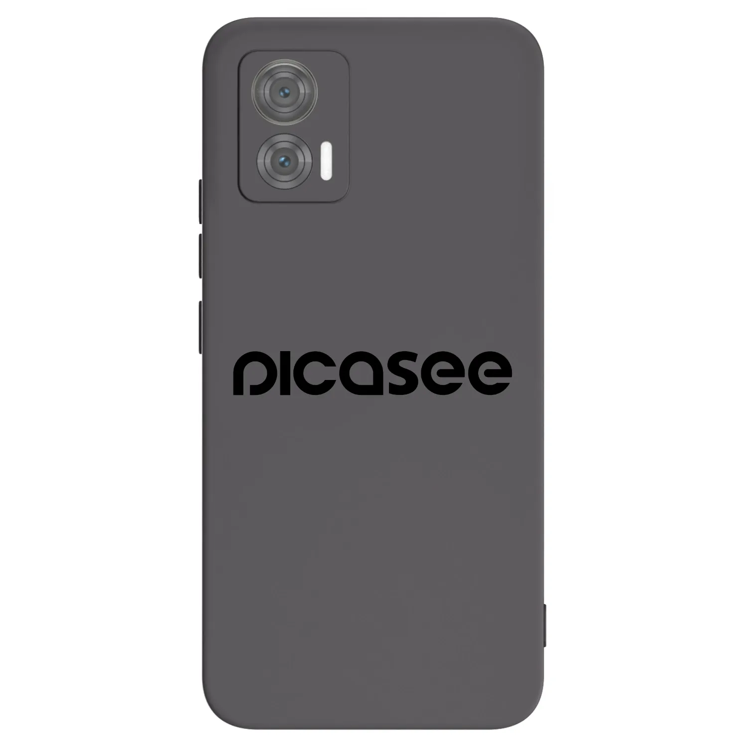 Picasee silikónový čierny obal pre Motorola Edge 30 Neo - Picasee - new logo - black