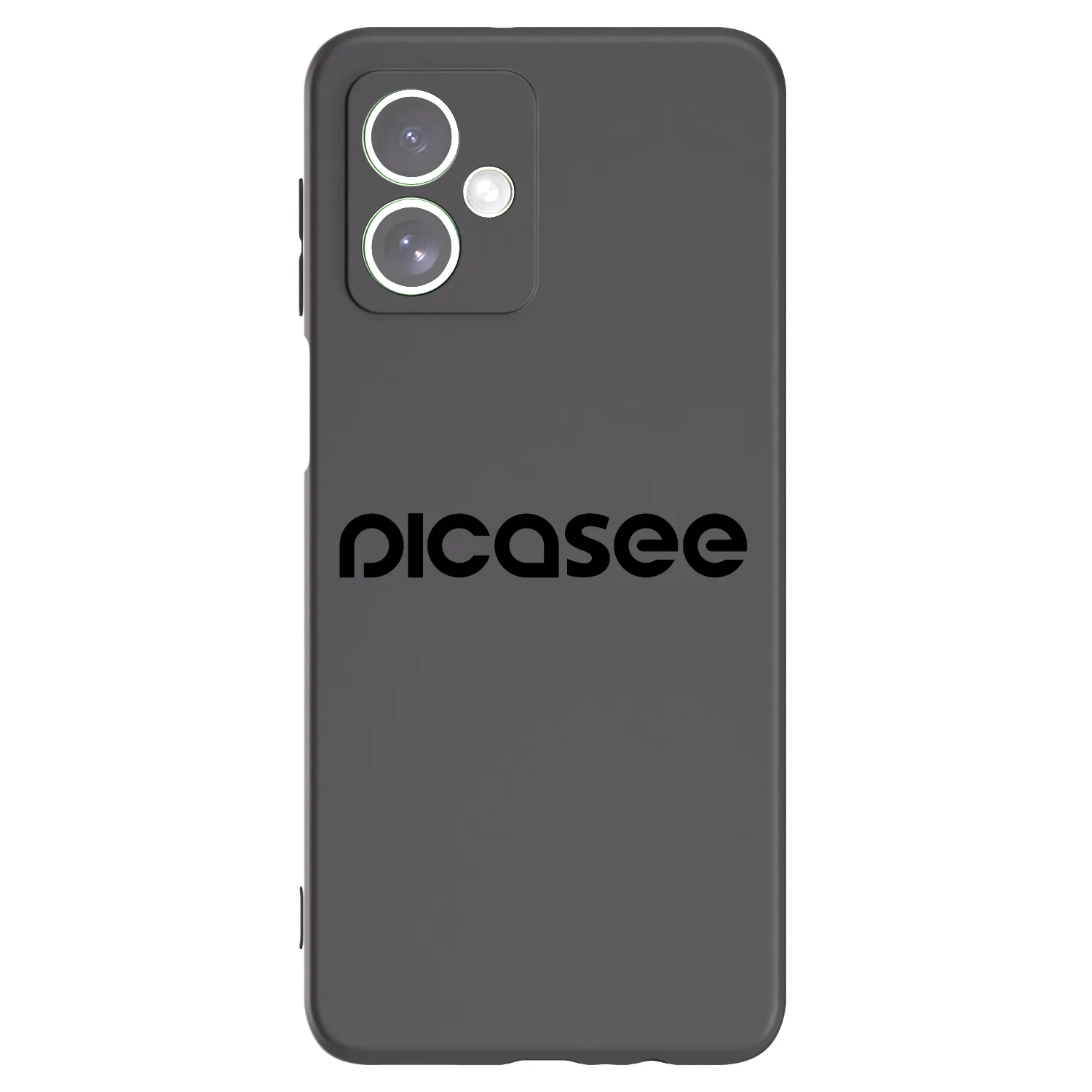 Silikónový čierny obal pre Motorola Moto G54 5G - Picasee - new logo - black